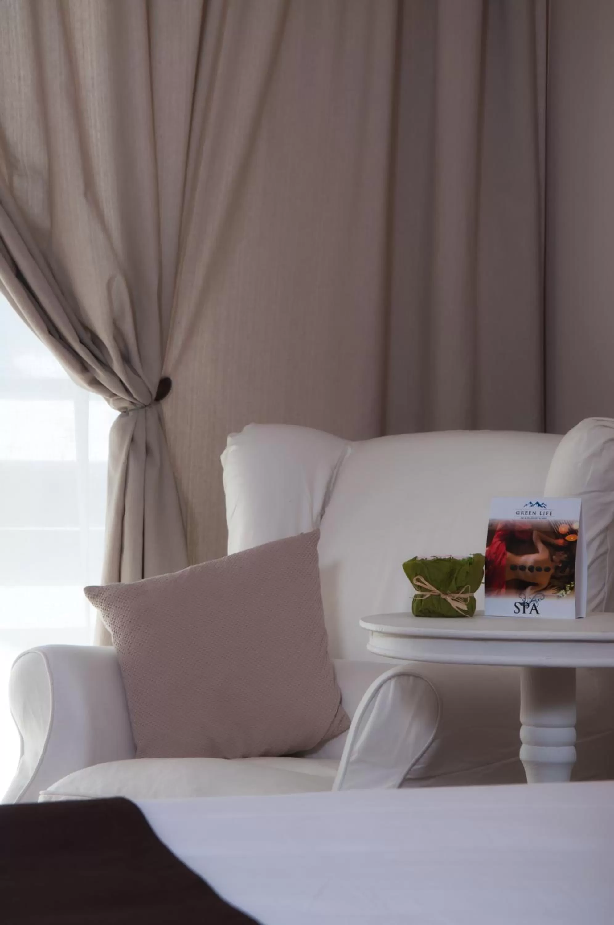 Decorative detail, Bed in Green Life Bansko