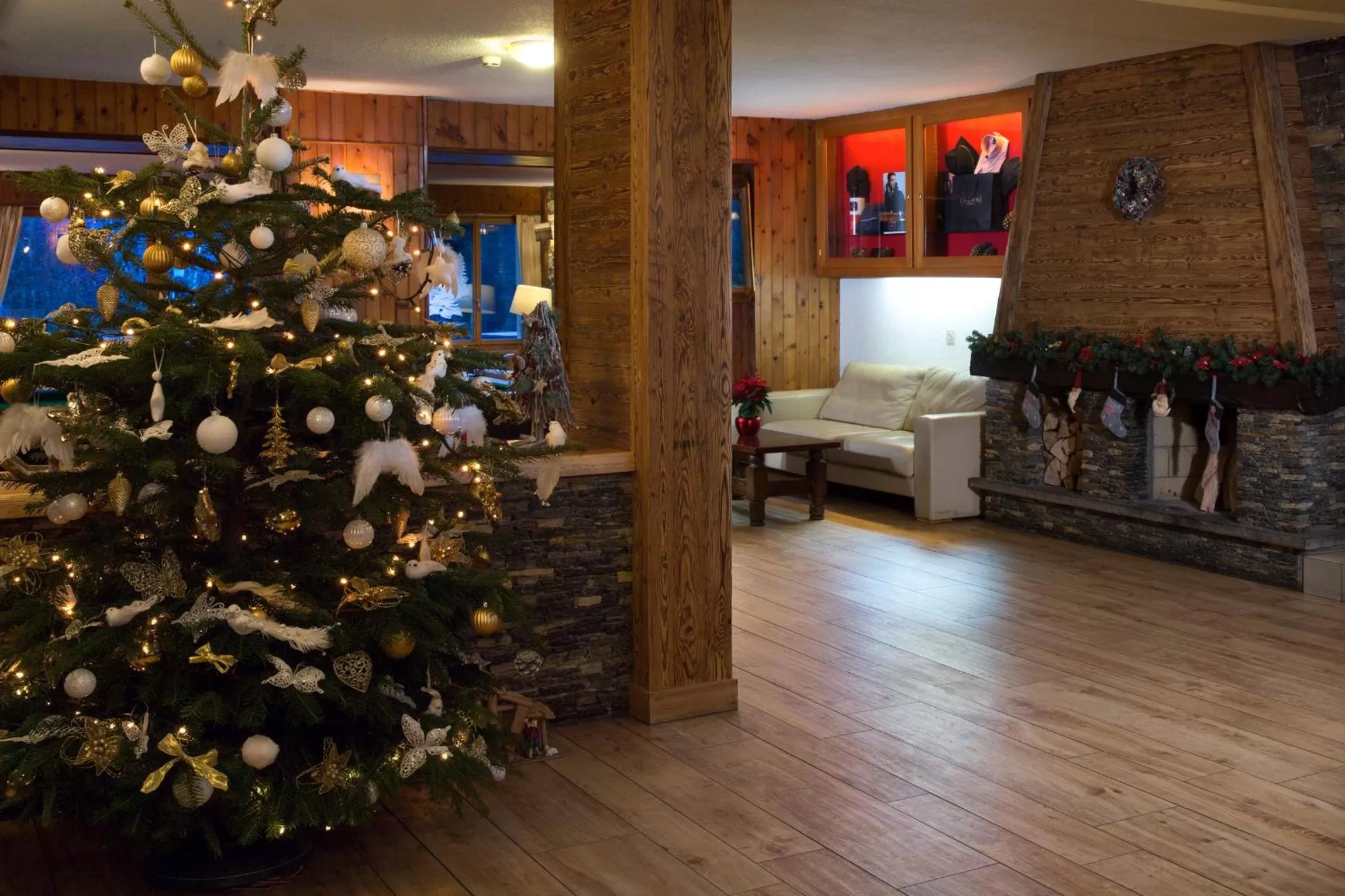 Lobby or reception in Hotel La Prairie