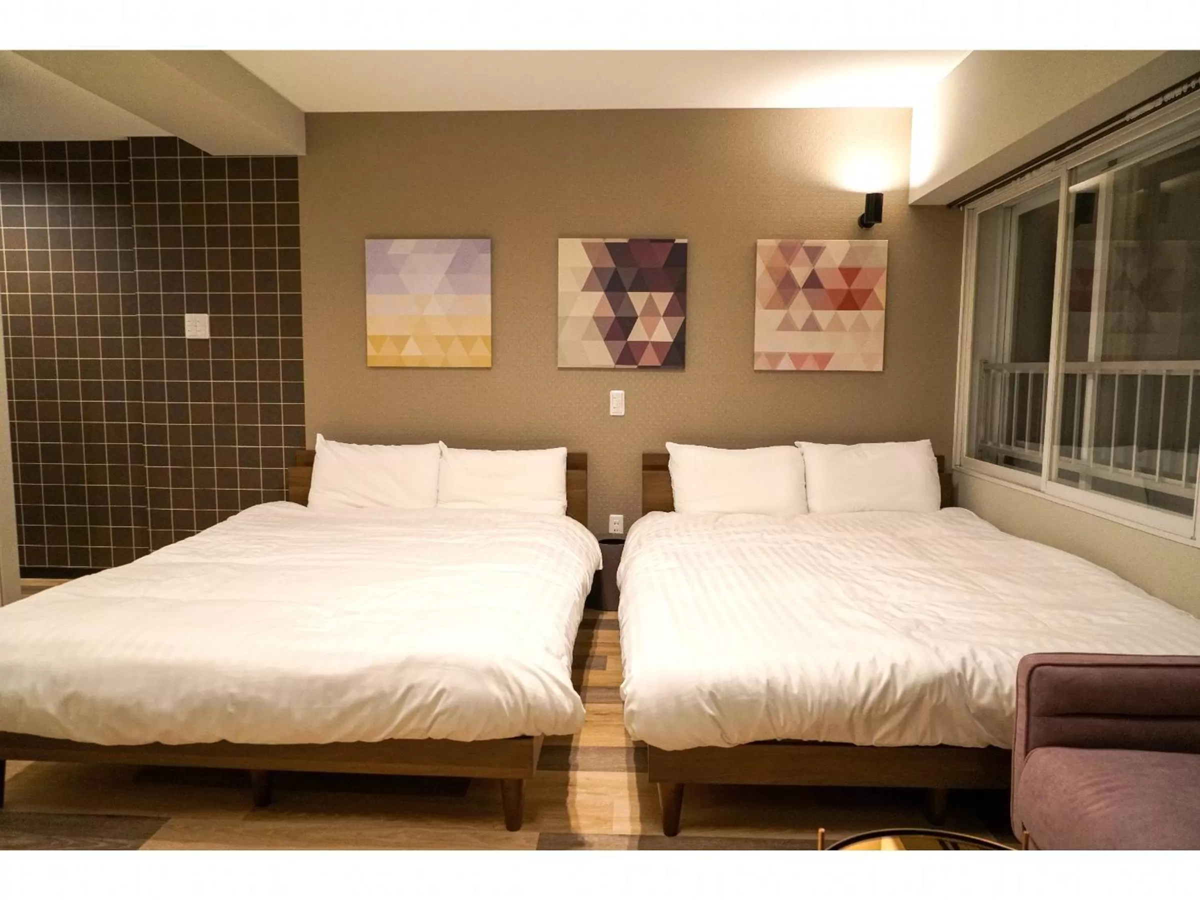 Bed in Sapporo Stay Nakajima Park