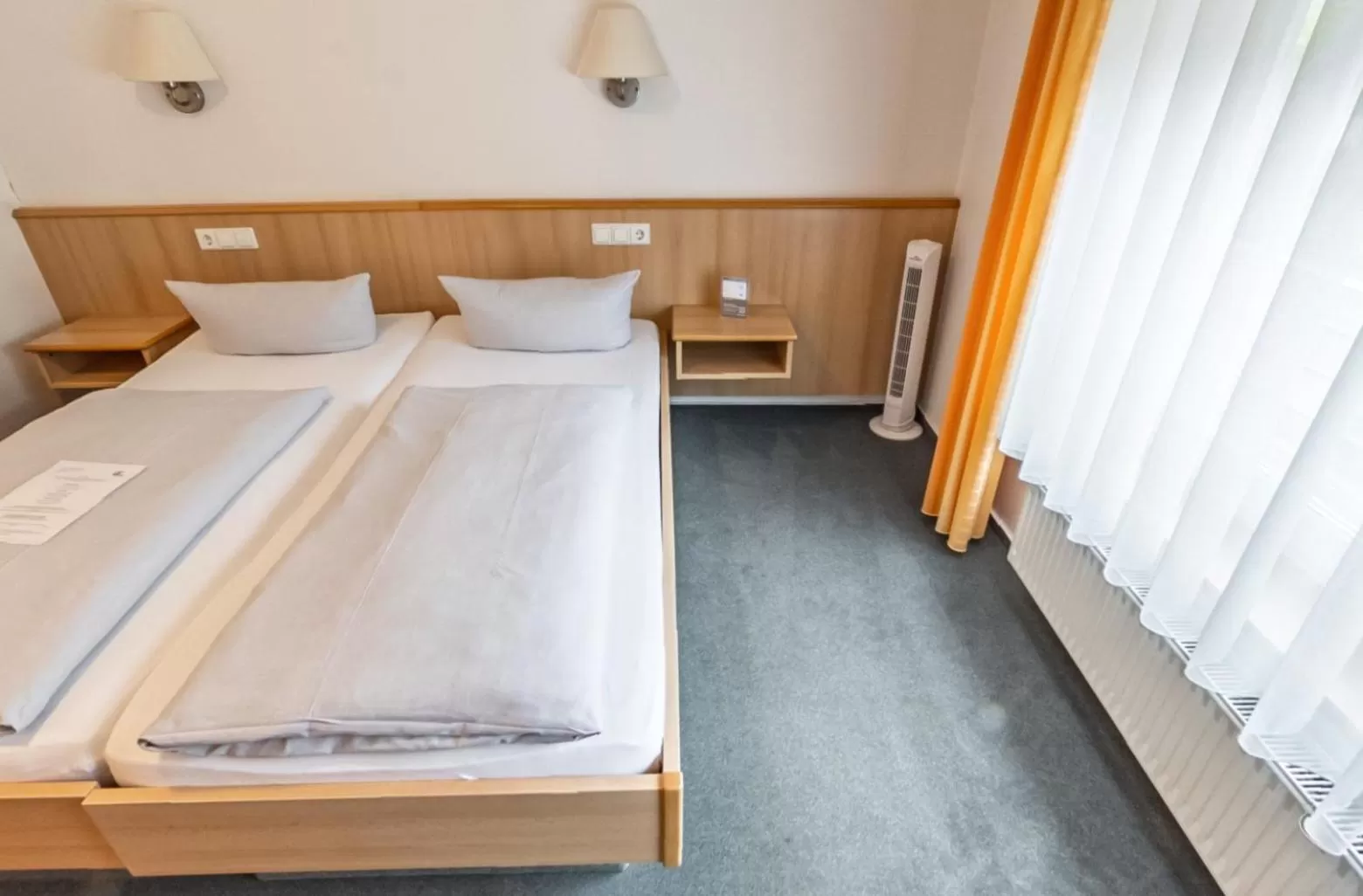 Bed in Hotel-Gasthof zum Ritter