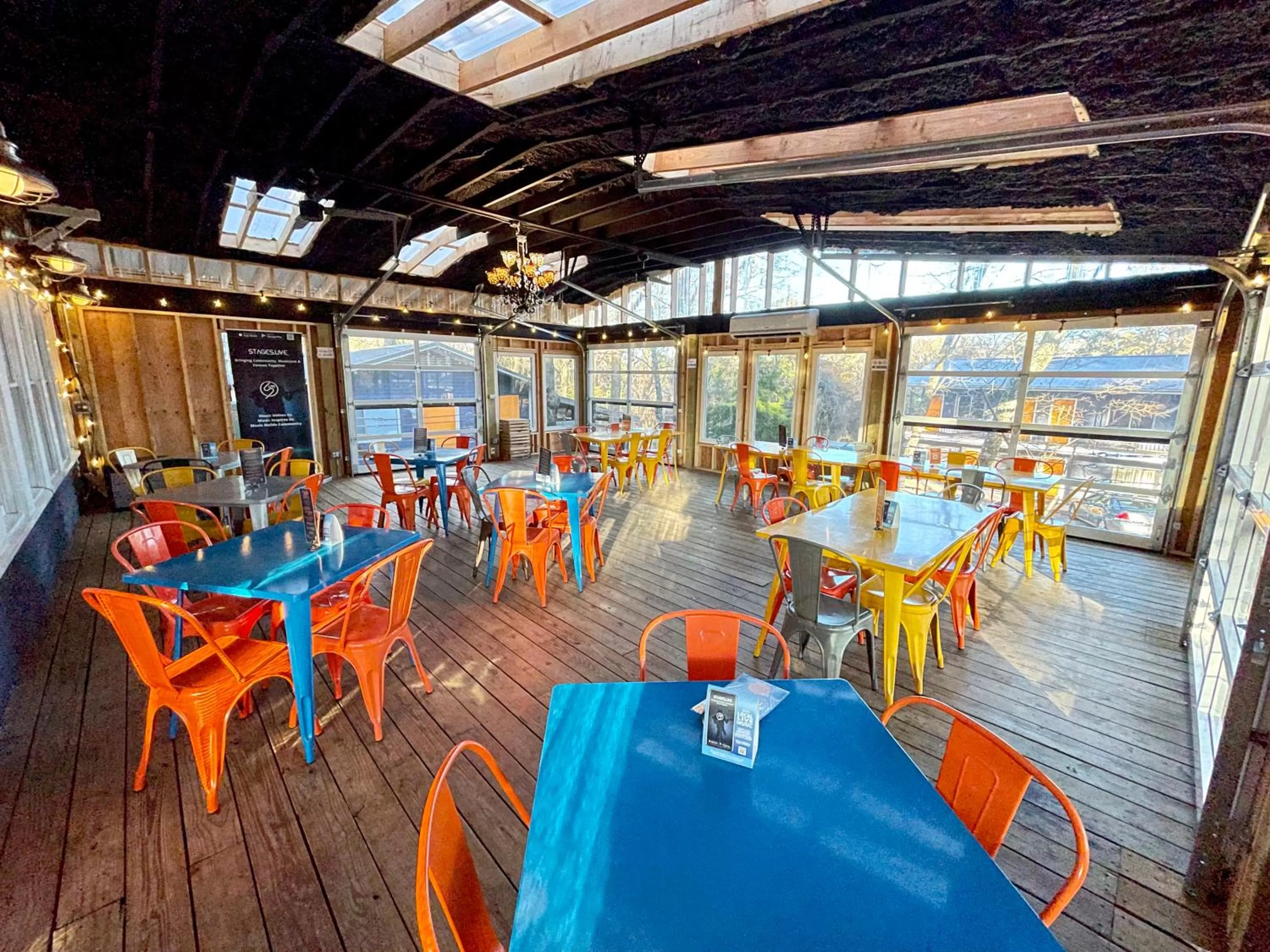 Patio in The Wanderoo Lodge