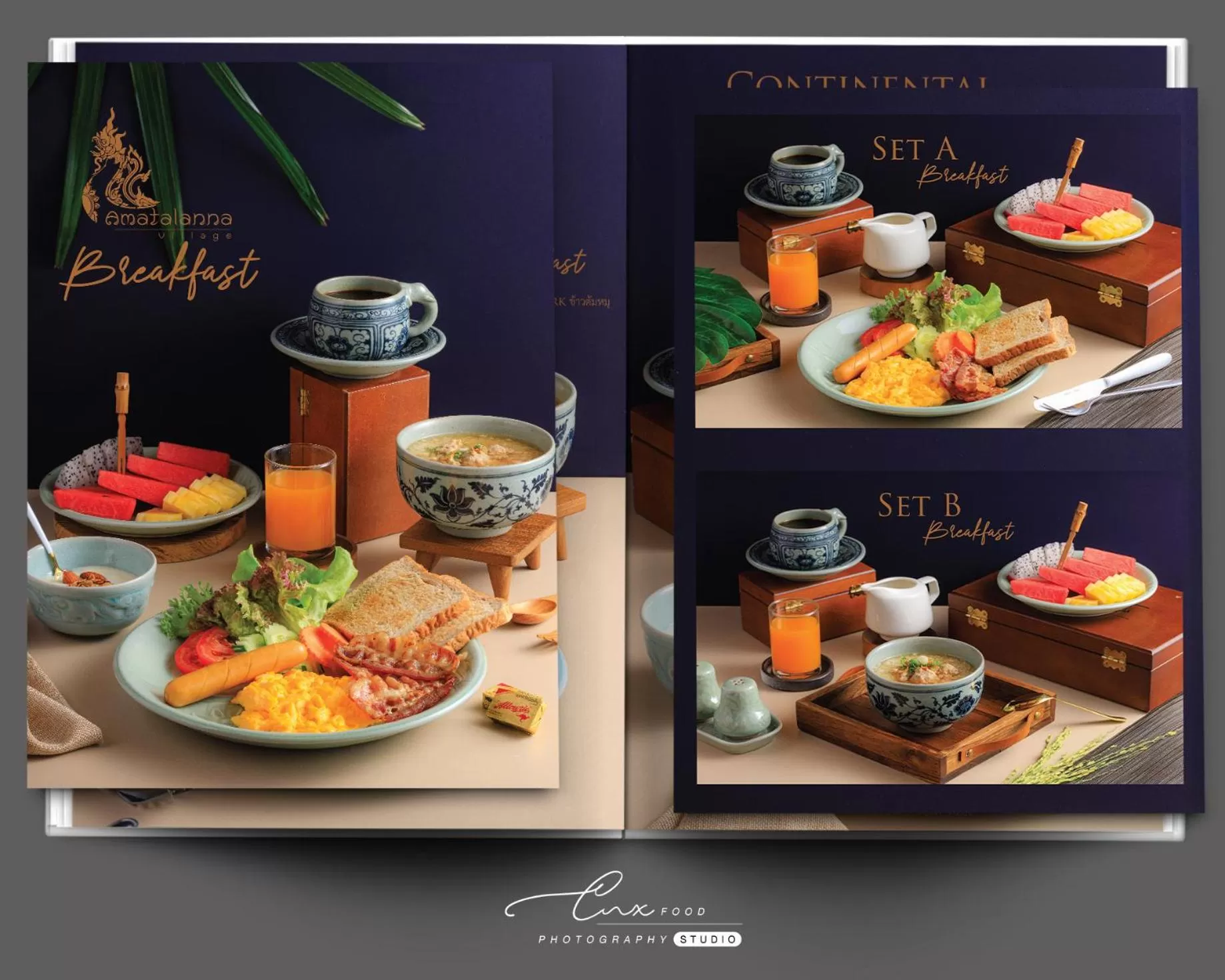 Breakfast in Amata Lanna Village อมตะล้านนาวิลเลจ