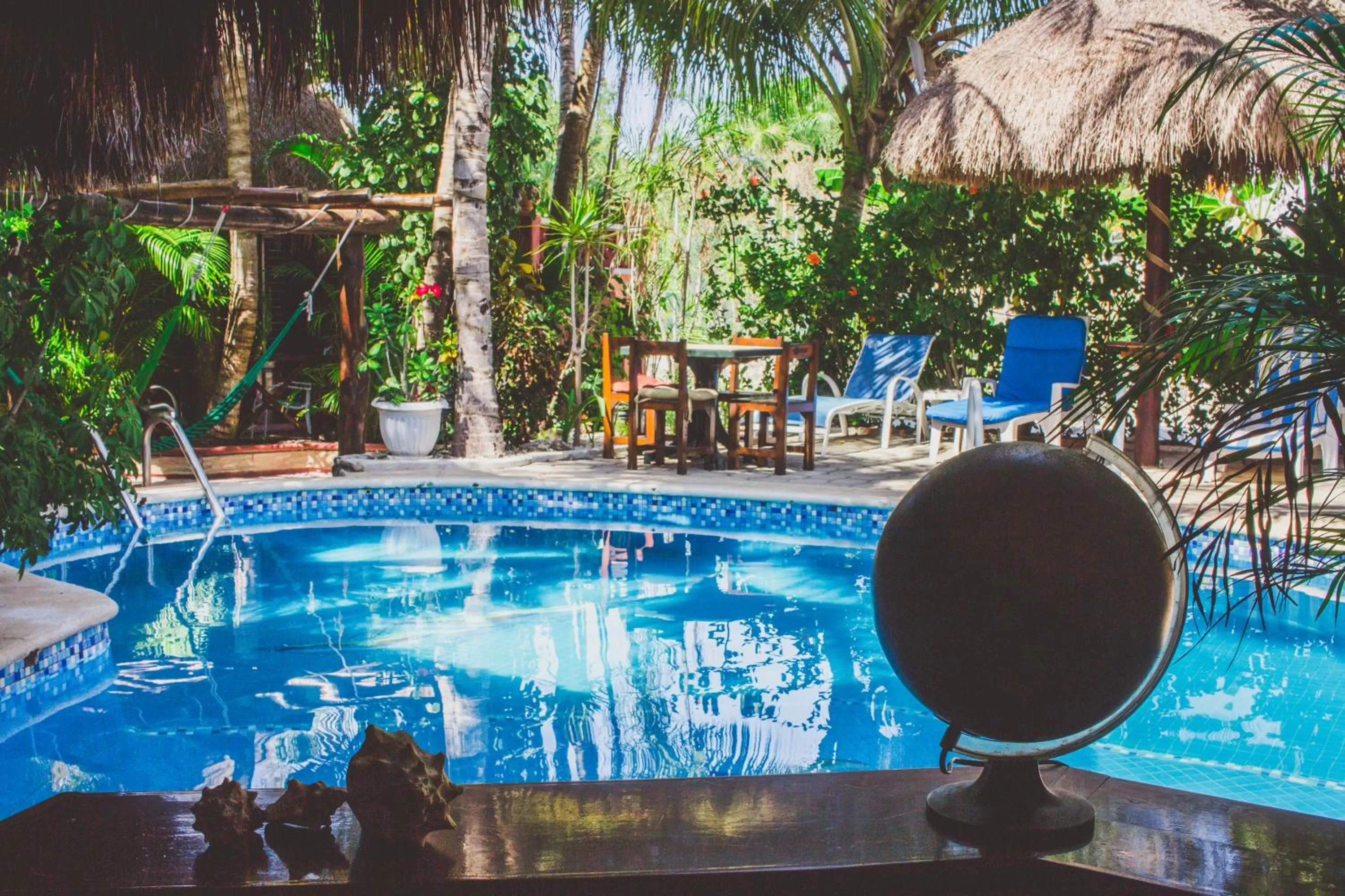 Swimming pool in Cocos Cabañas Playa del Carmen Adults Only