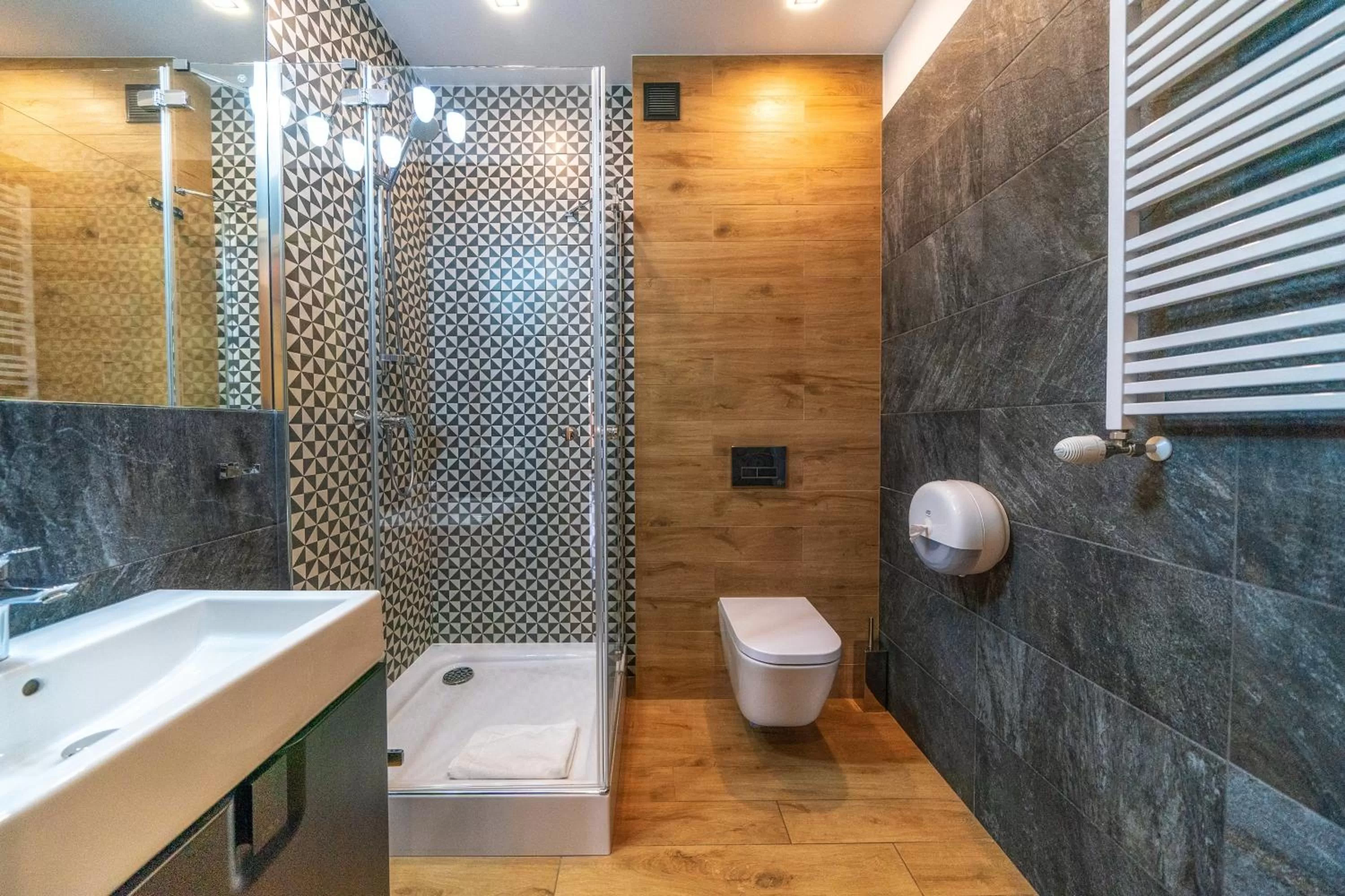 Bathroom in Aparthotel Giewont