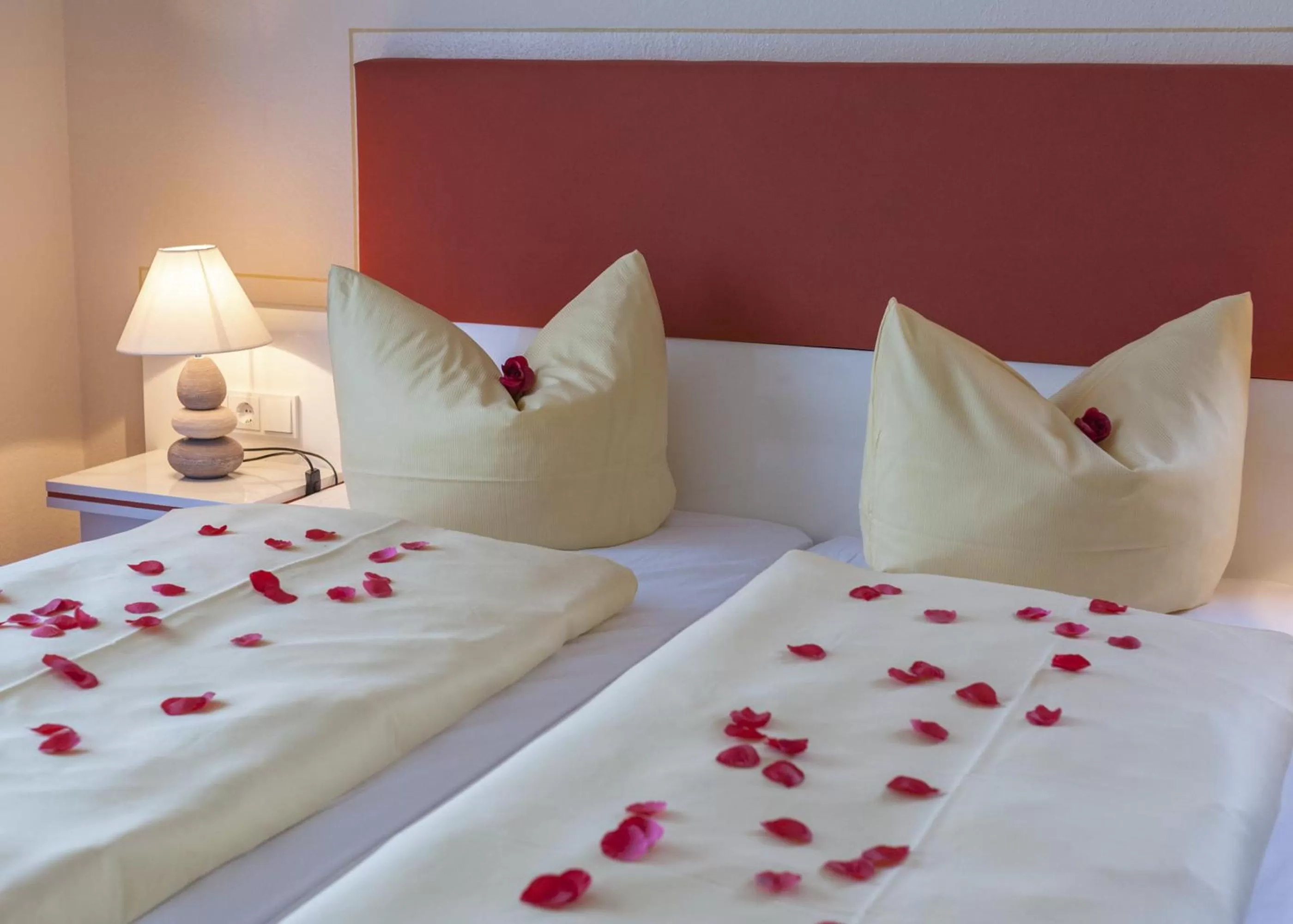 Bed in Hotel Sonnengarten