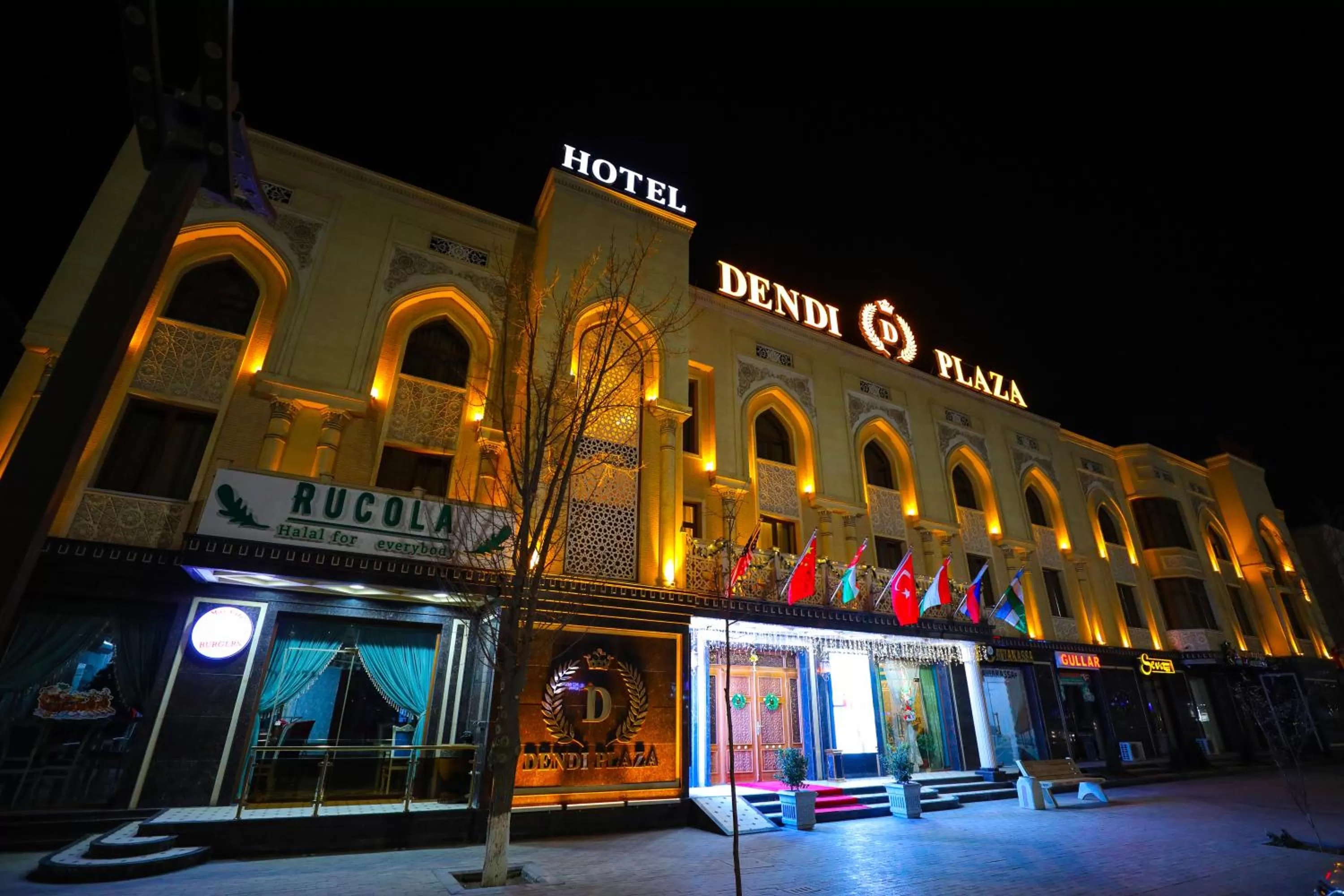 Property building in Dendi Plaza Hotel