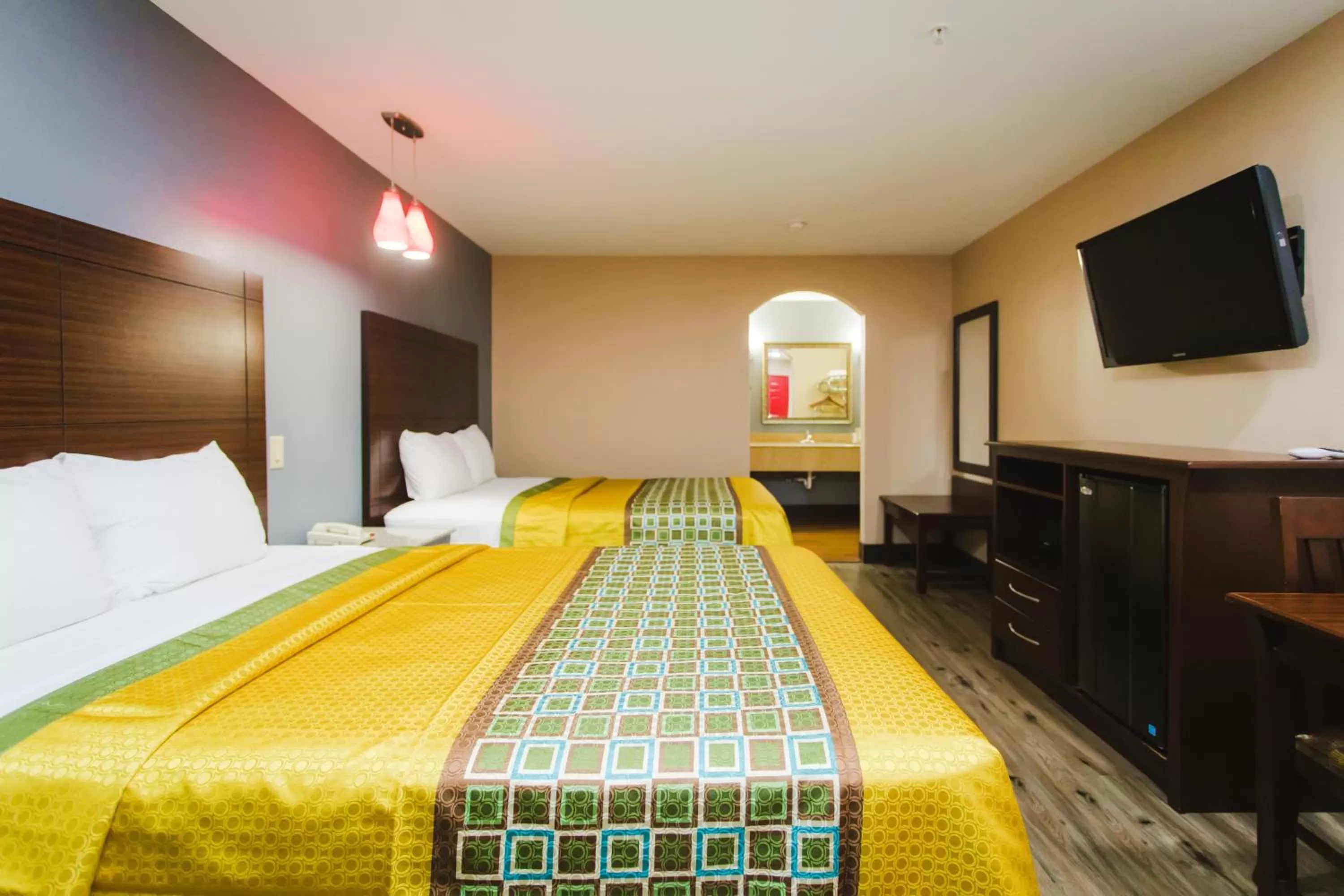 Bed in Home Place Inn