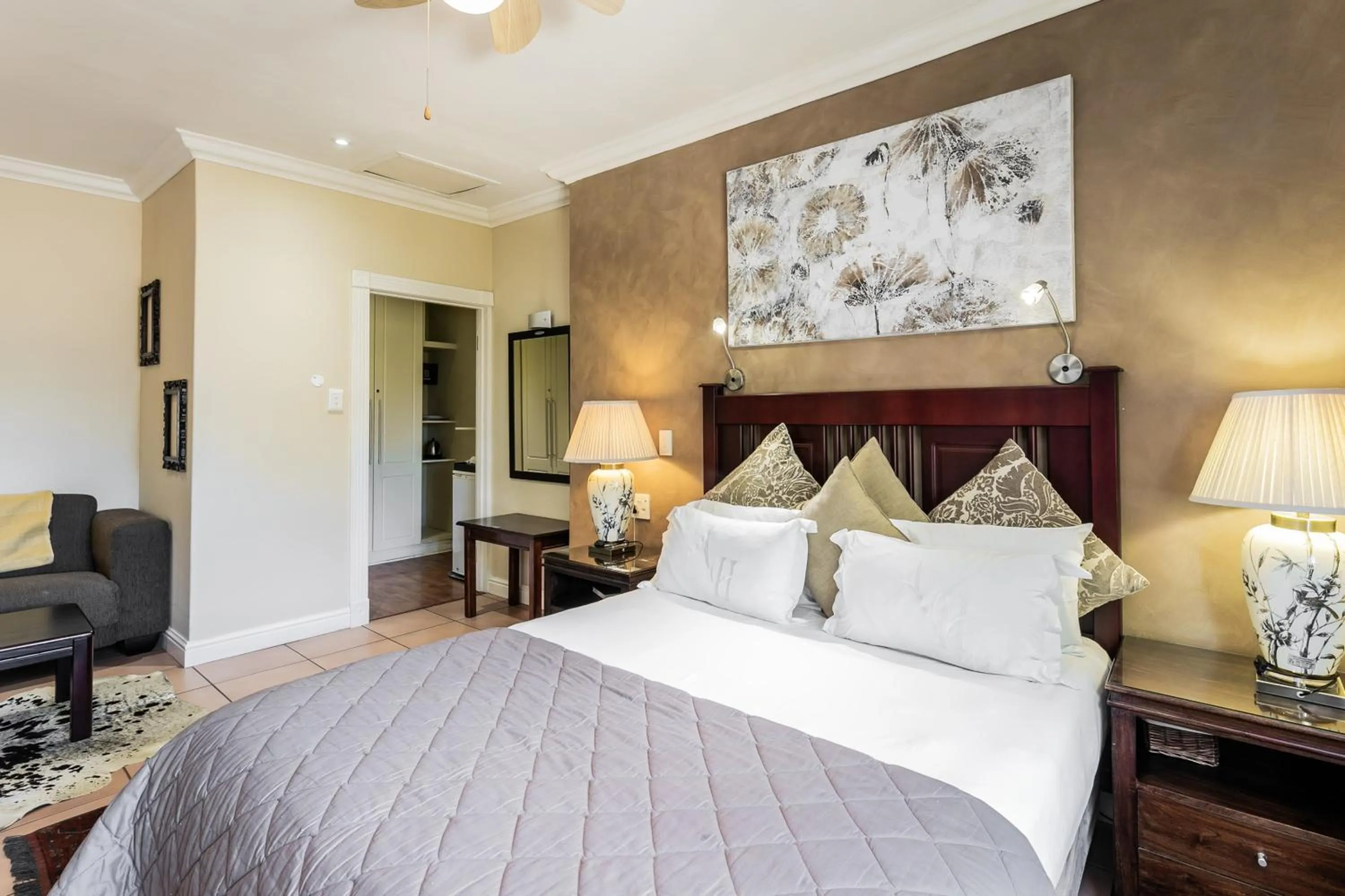 Bed in Arum Guest House