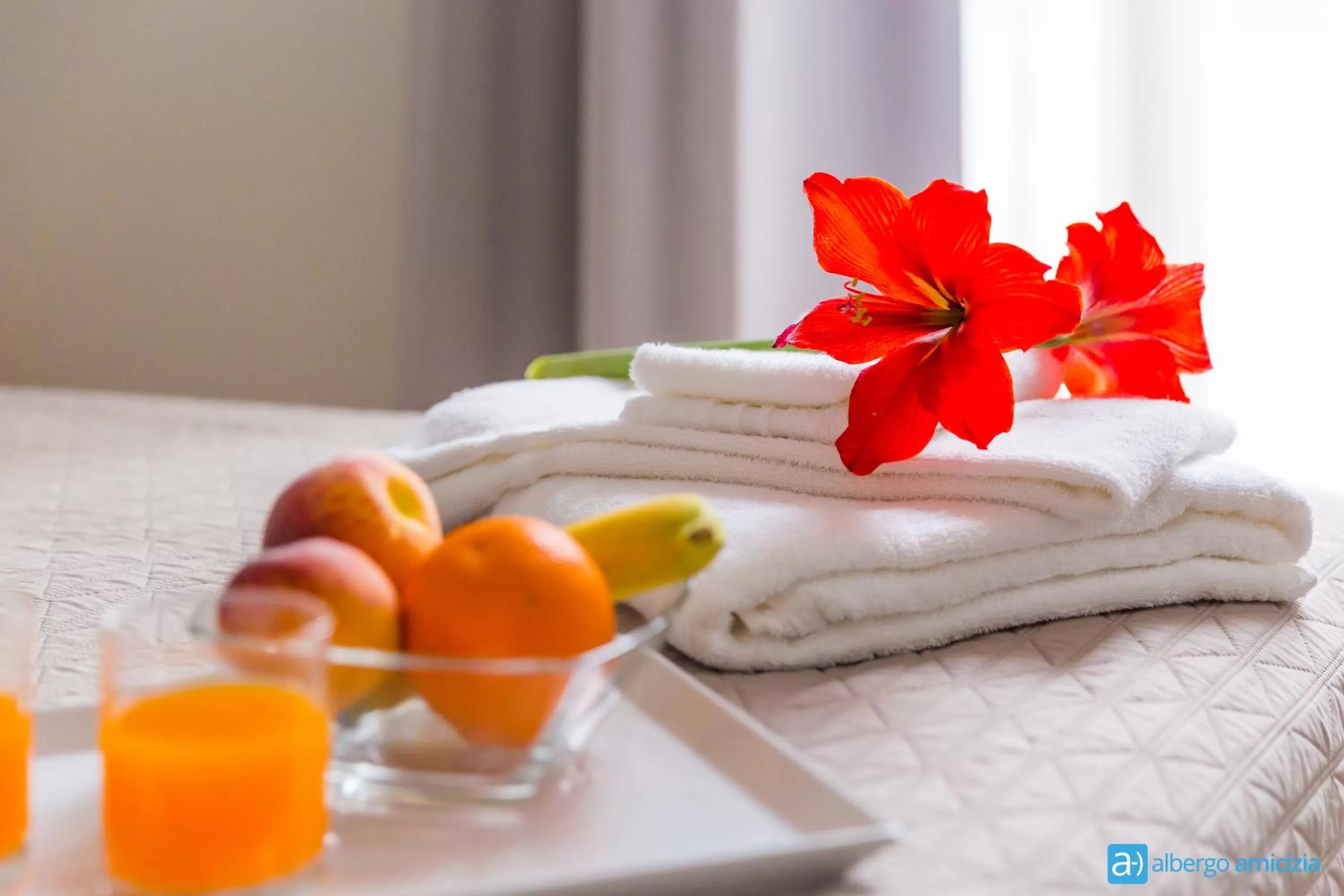 Decorative detail in Hotel Amicizia