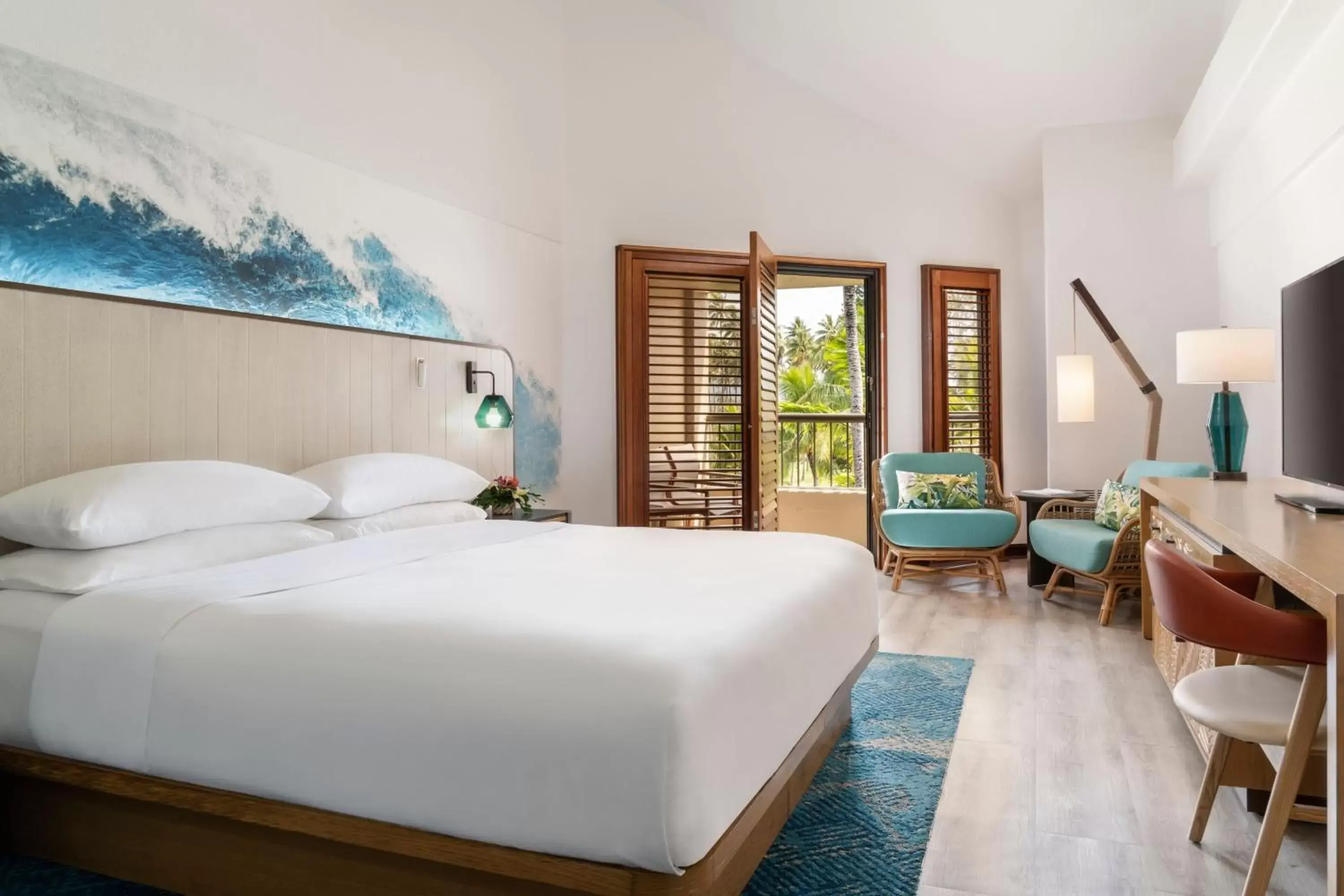 Coconut grove view 1 King in Sheraton Kauai Coconut Beach Resort Coconut grove view 1 King in Sheraton Kauai Coconut Beach Resort