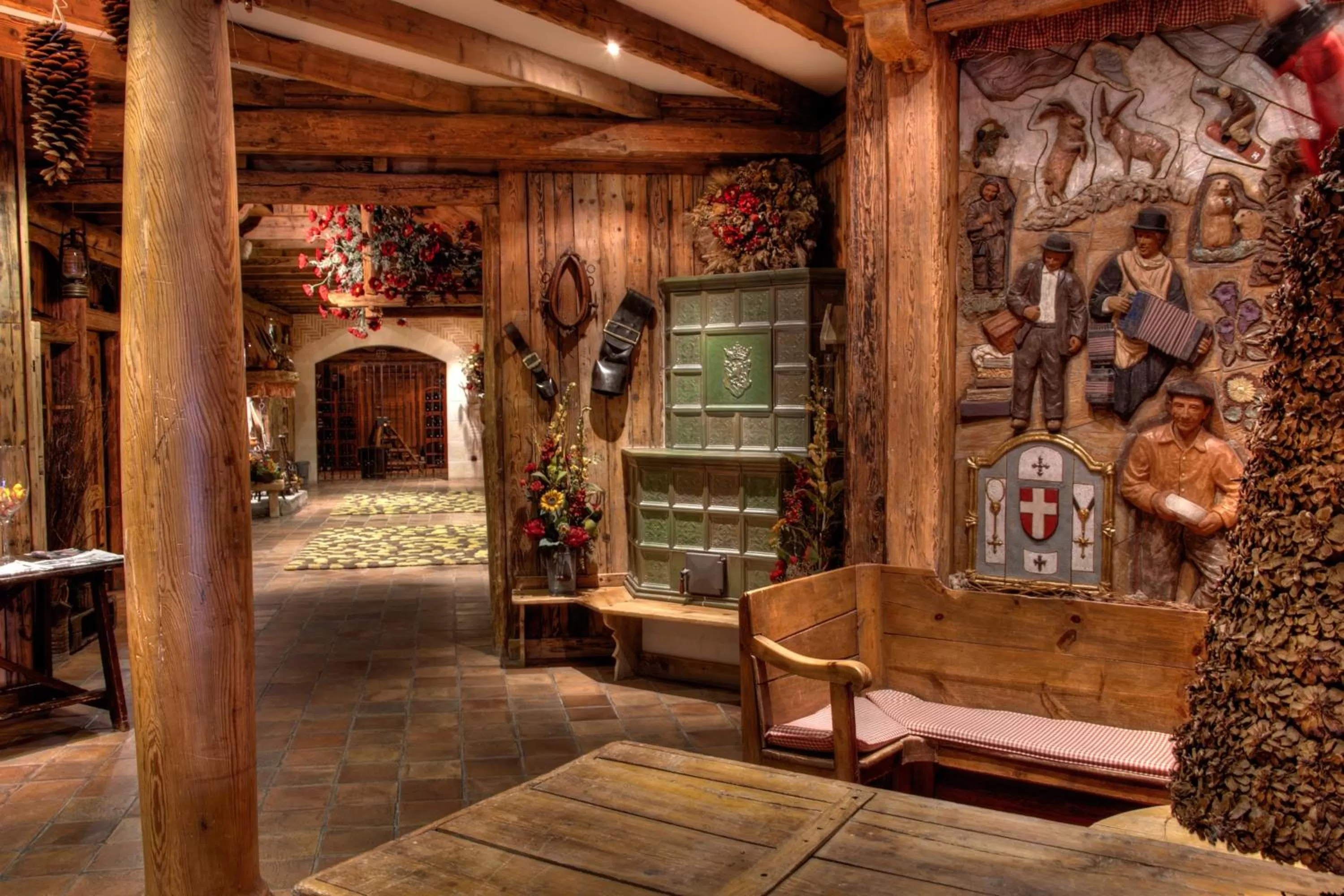 Decorative detail in Hôtel Les Suites du Montana by Les Etincelles