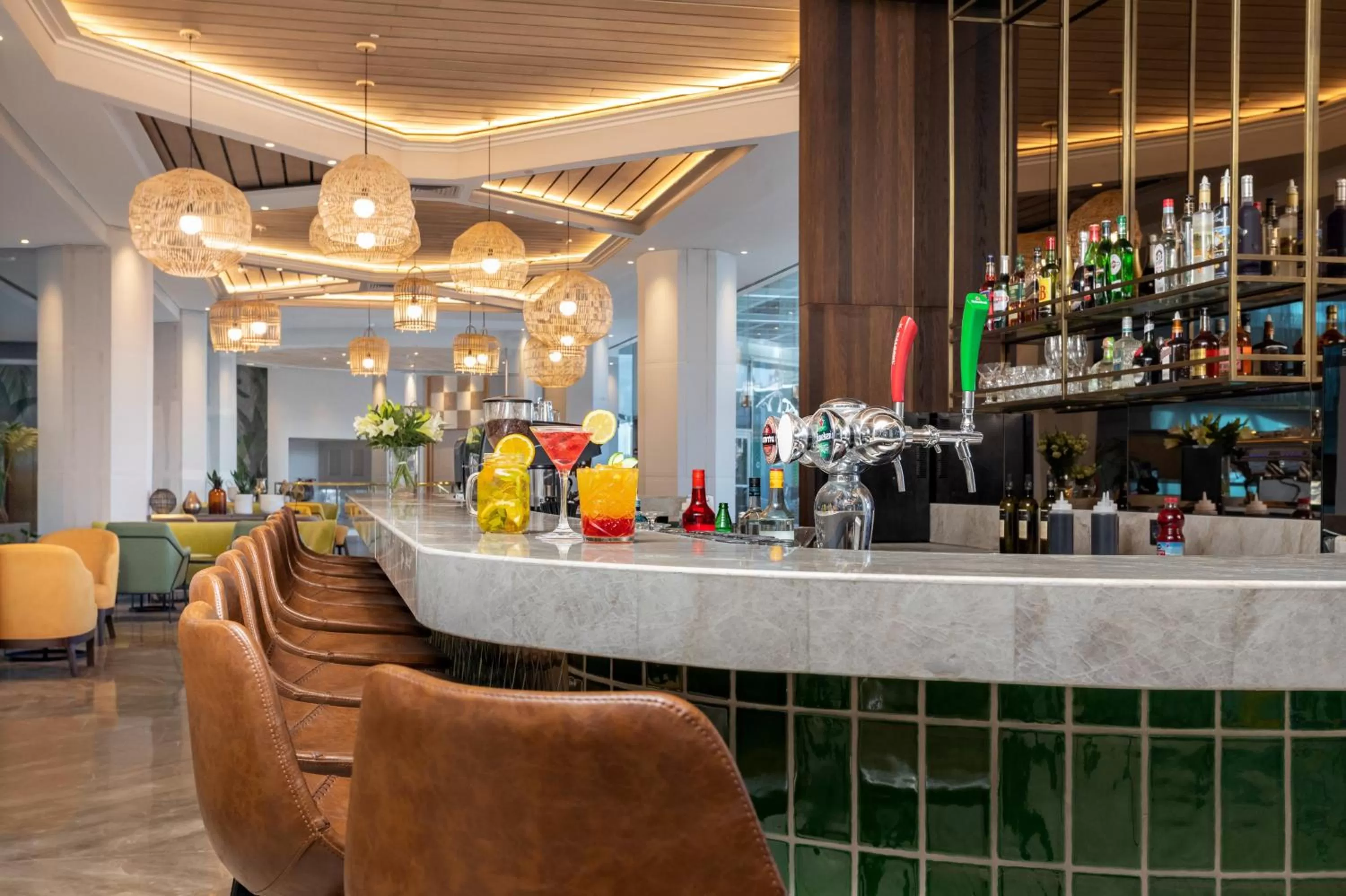 Lounge or bar in Vert Hotel Eilat by AFI Hotels