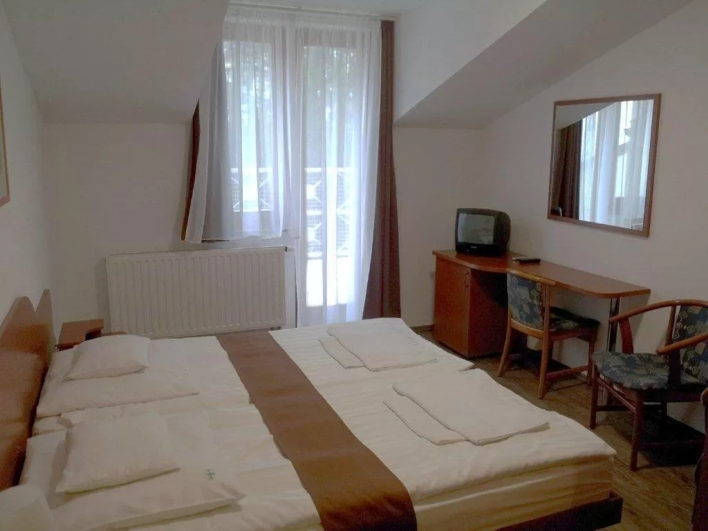 Photo of the whole room, Bed in Fenyves Hotel Békéscsaba