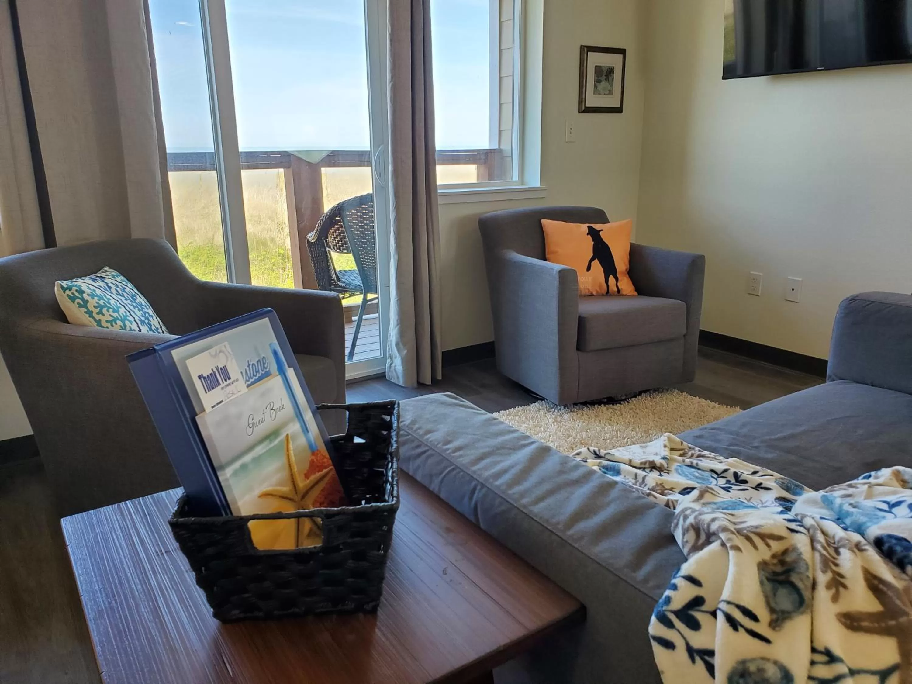 Natural landscape in Moonstone Beach Motel