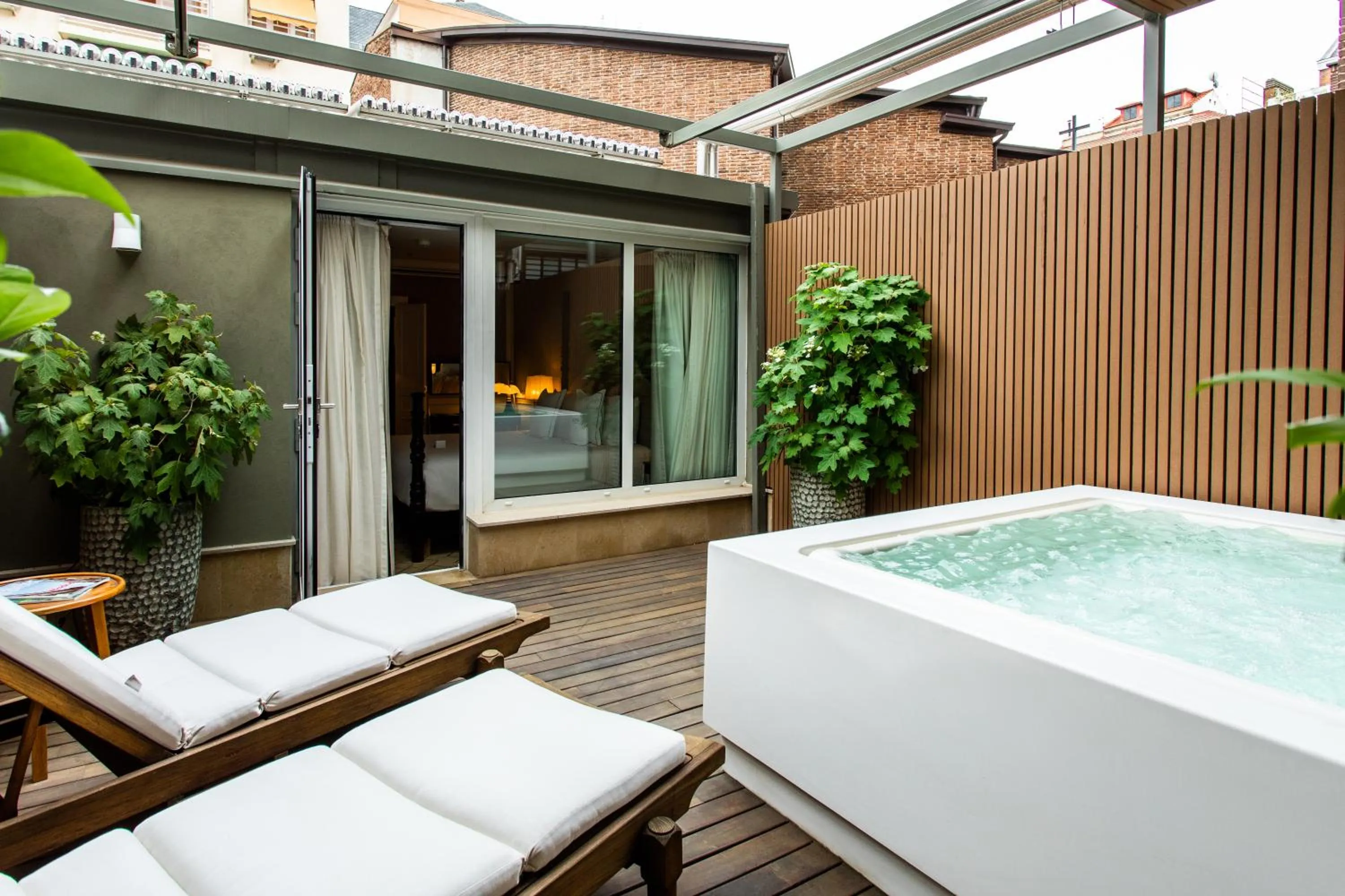 Balcony/Terrace in BLESS Hotel Madrid - The Leading Hotels of the World