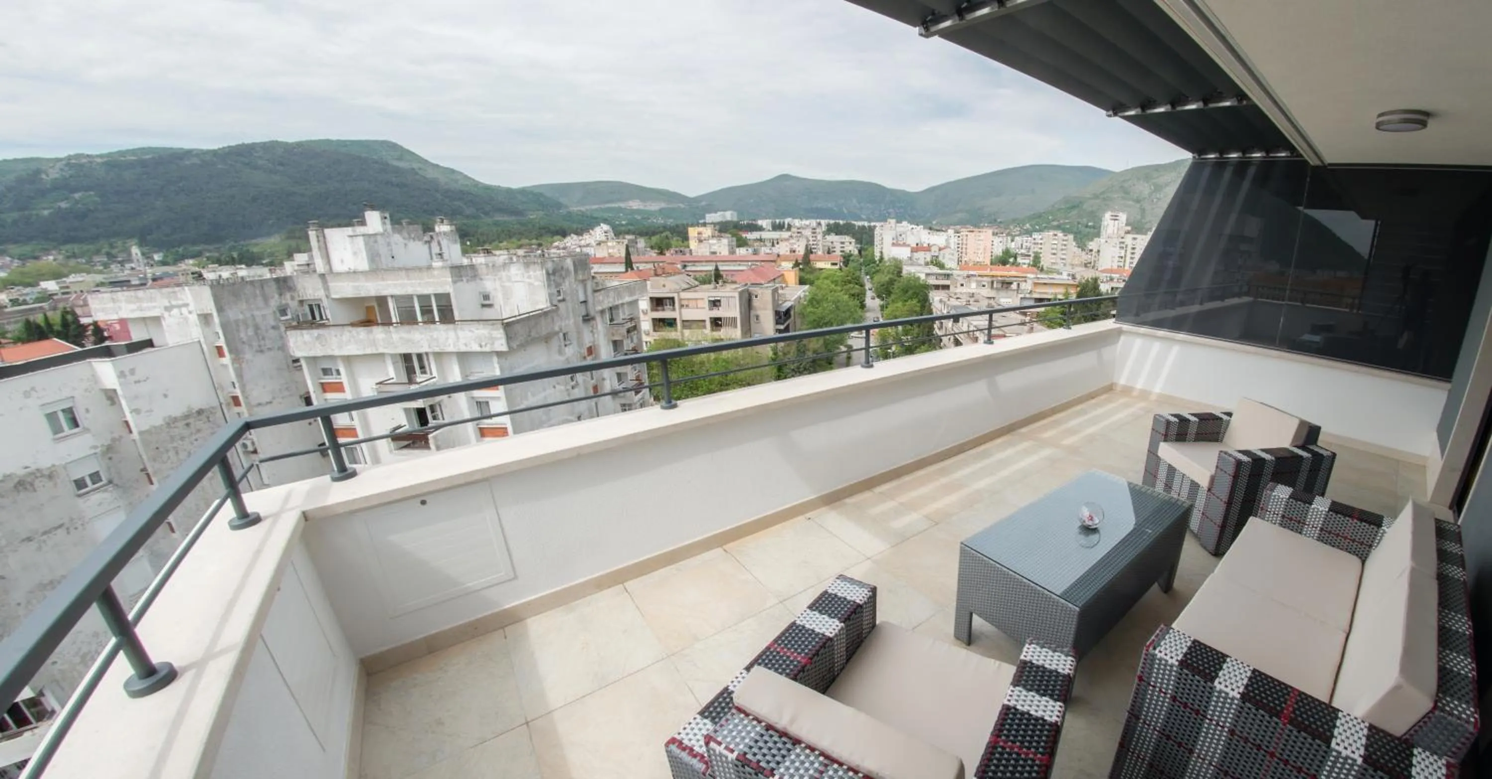 Balcony/Terrace in Hotel Mostar