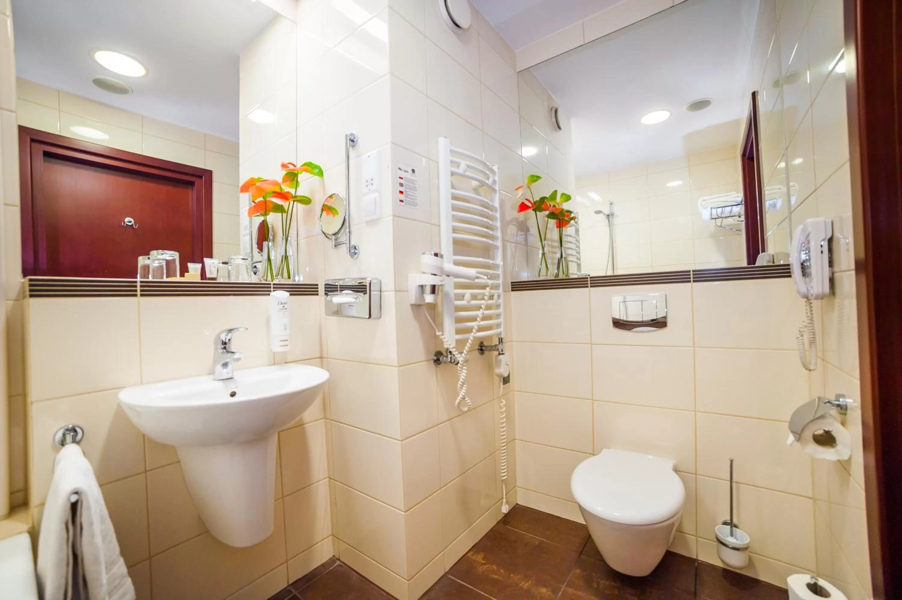 Bathroom in Premier Kraków Hotel