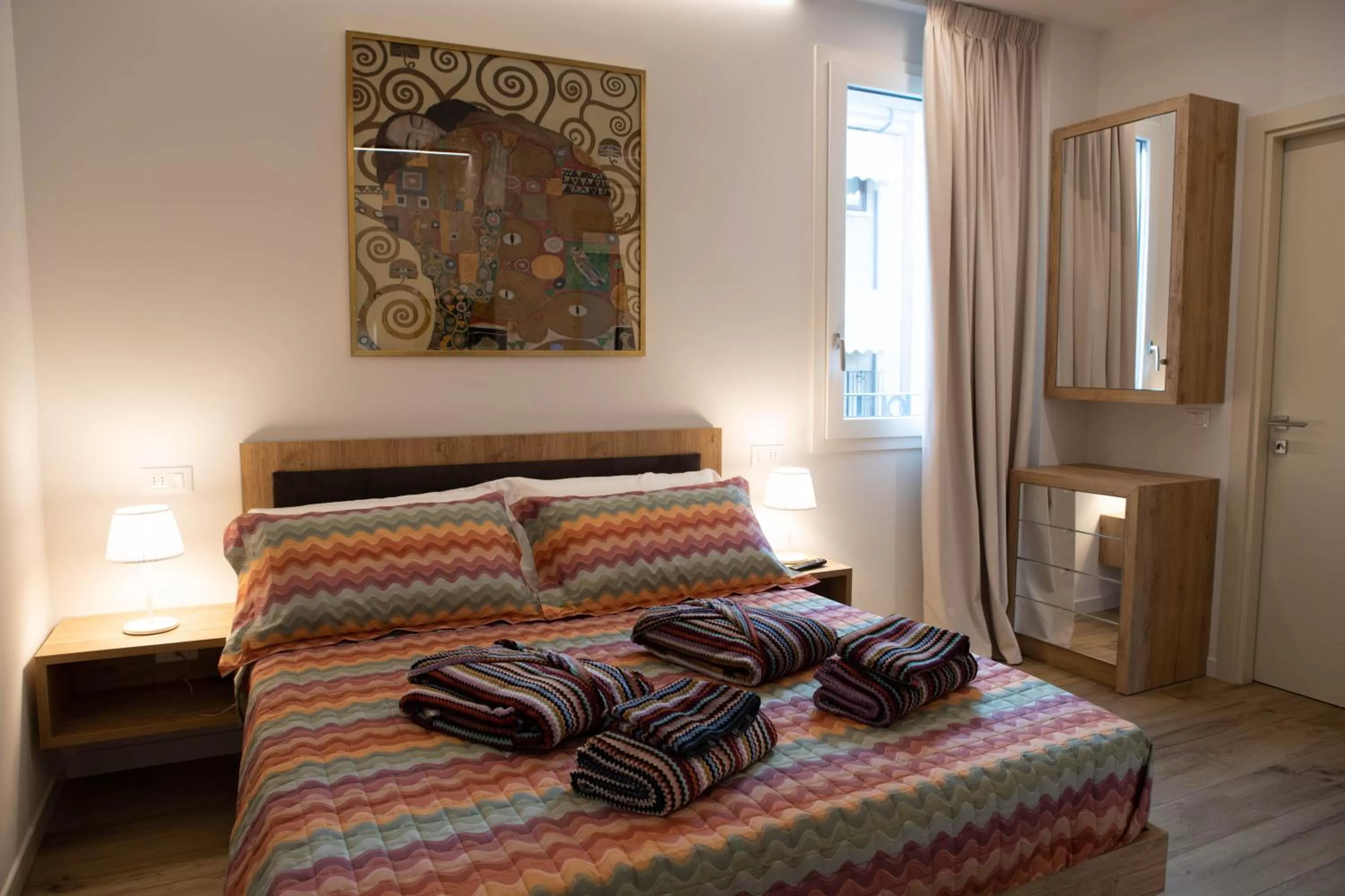 Bedroom, Bed in Vespasiani Suites