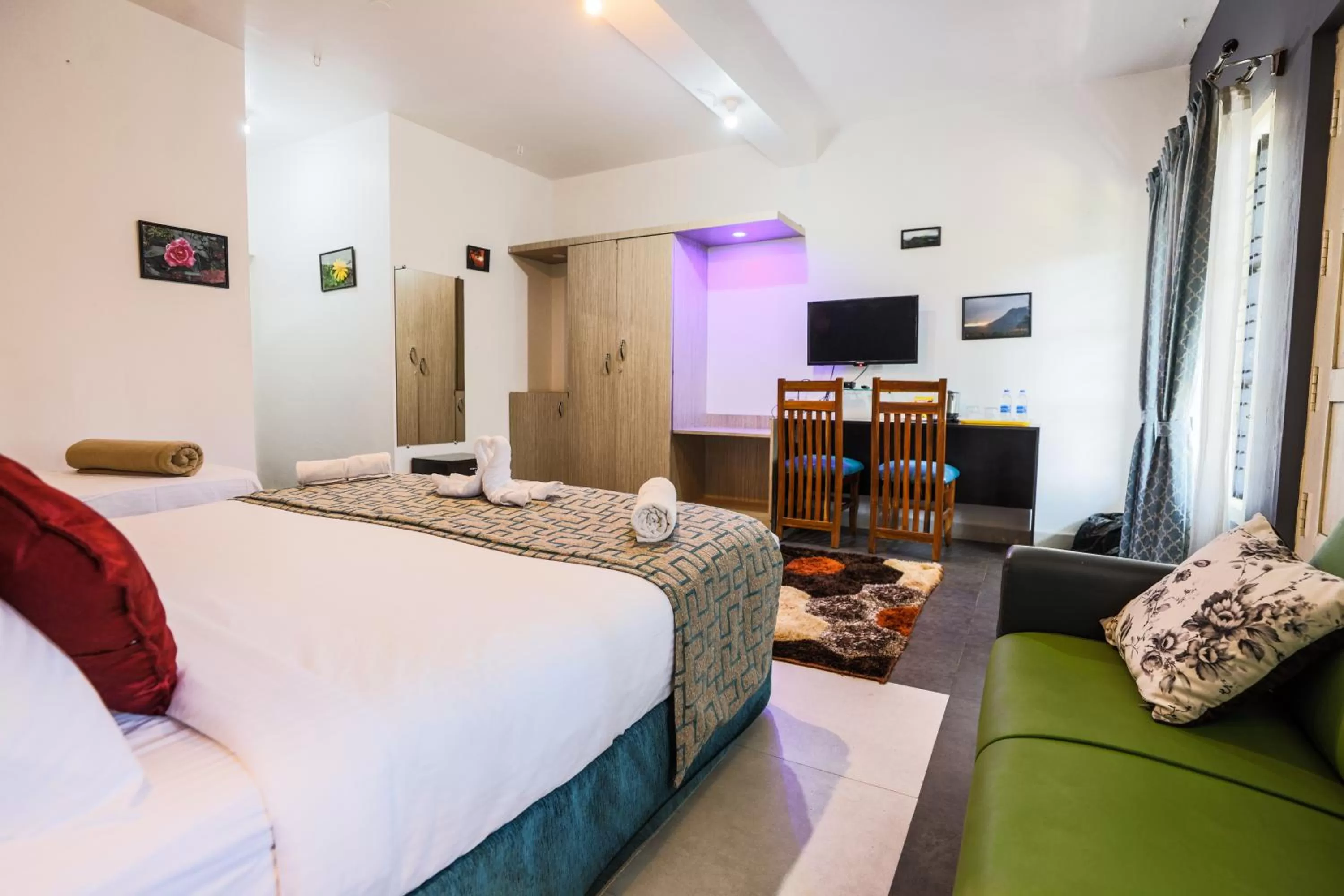 Bedroom in The Spectrum Resort, Chikmagalur