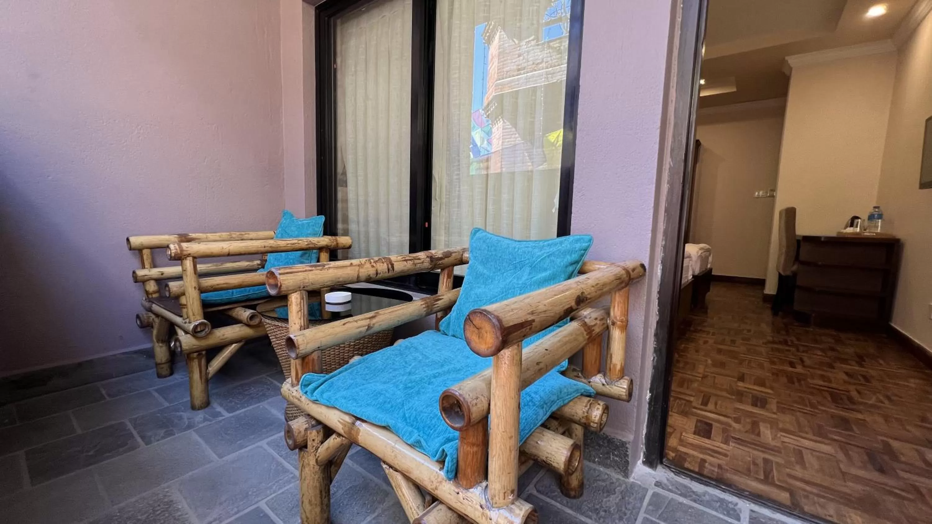 Seating area in Mandala Heritage Inn