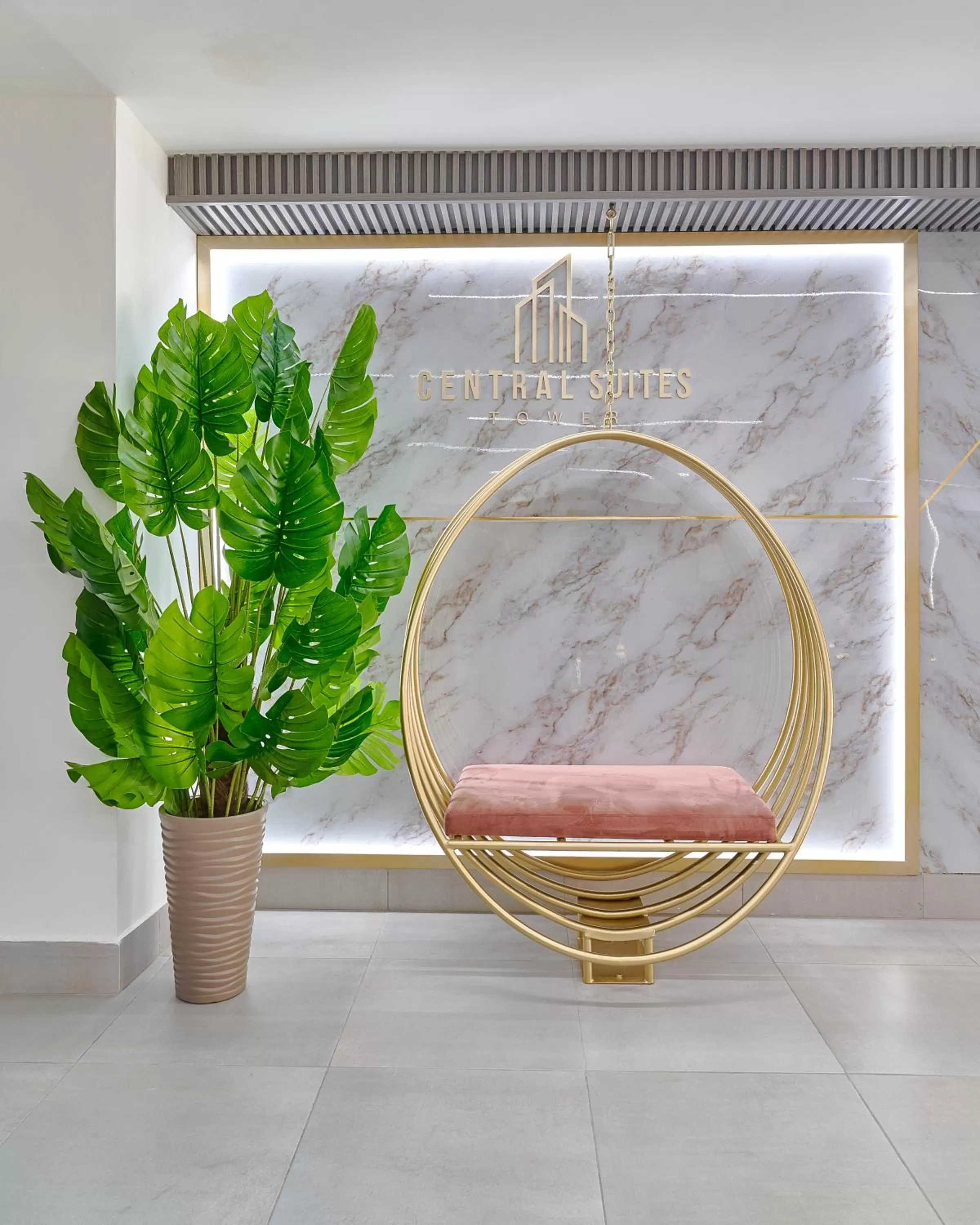 Lobby or reception in Central Suites Tower