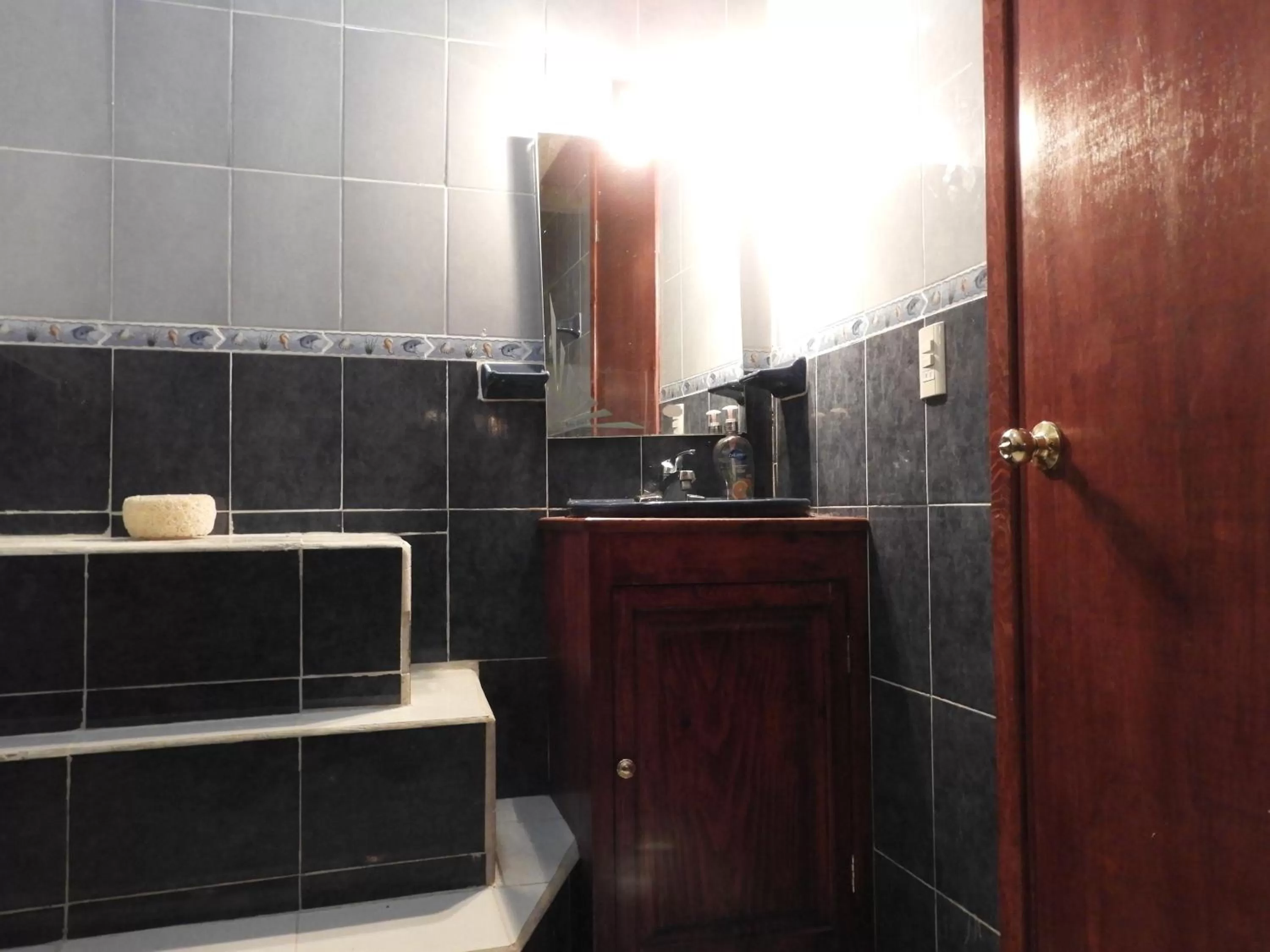 Bathroom in La Lotería Panoramic House & Rooftop by Lunian