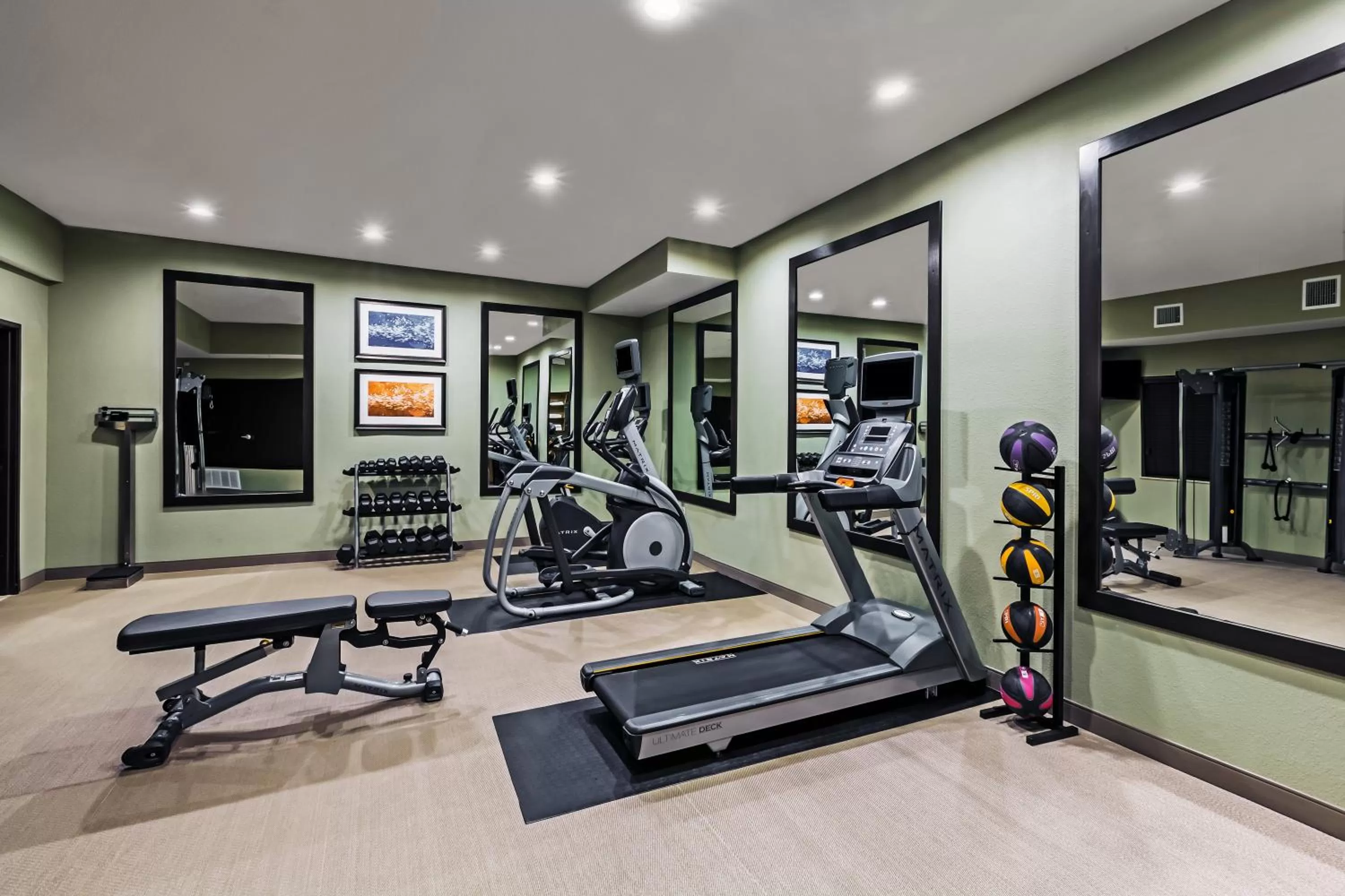 Fitness centre/facilities in Staybridge Suites Fort Worth Fossil Creek by IHG