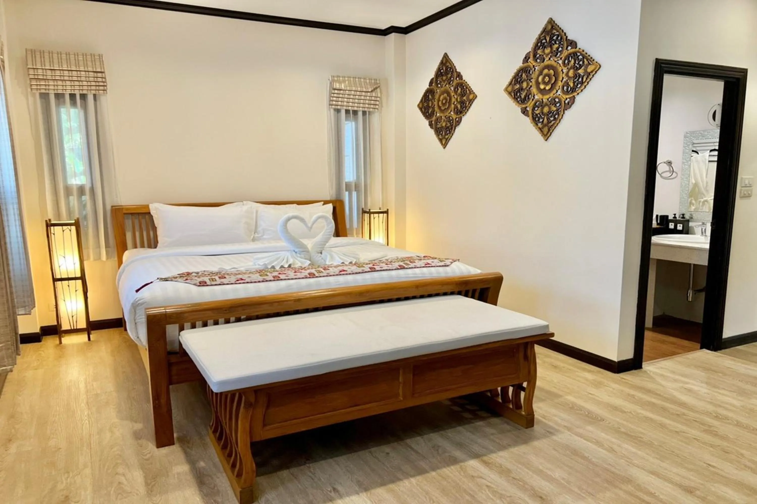 Bedroom in Na Mantra Resort