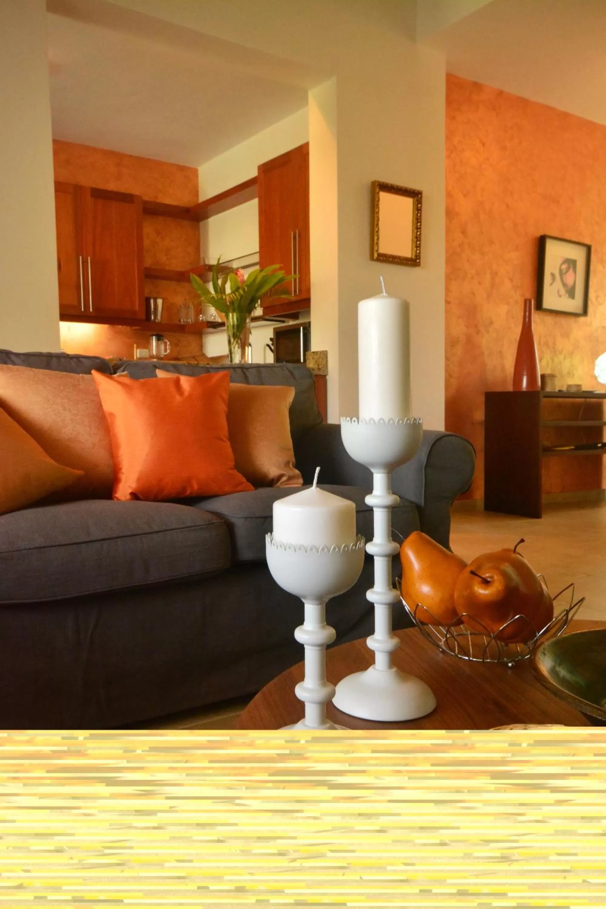 Living room in Instyle Residences at Infiniti Blu