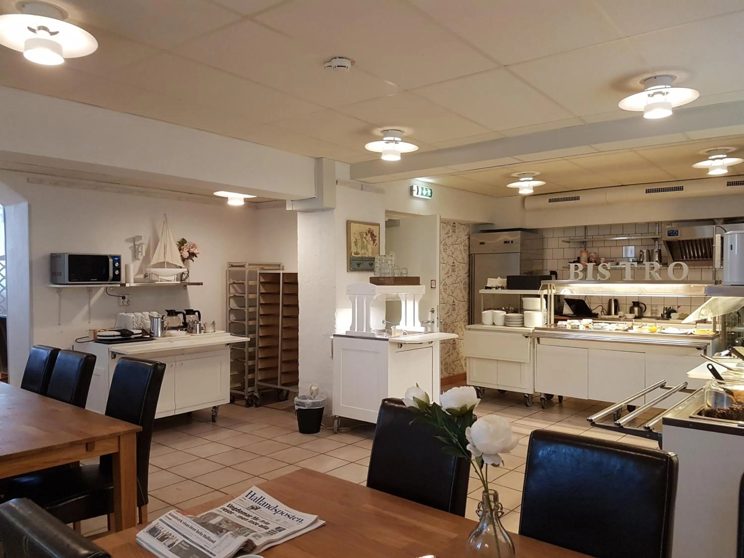 Restaurant/places to eat in Halmstad Hotell & Vandrarhem Kaptenshamn