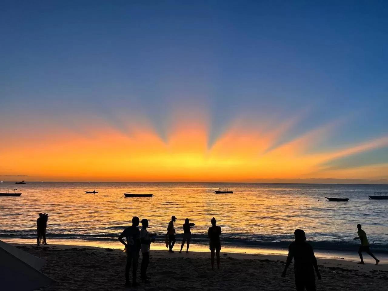 Sunset, Beach in Kihori Nungwi