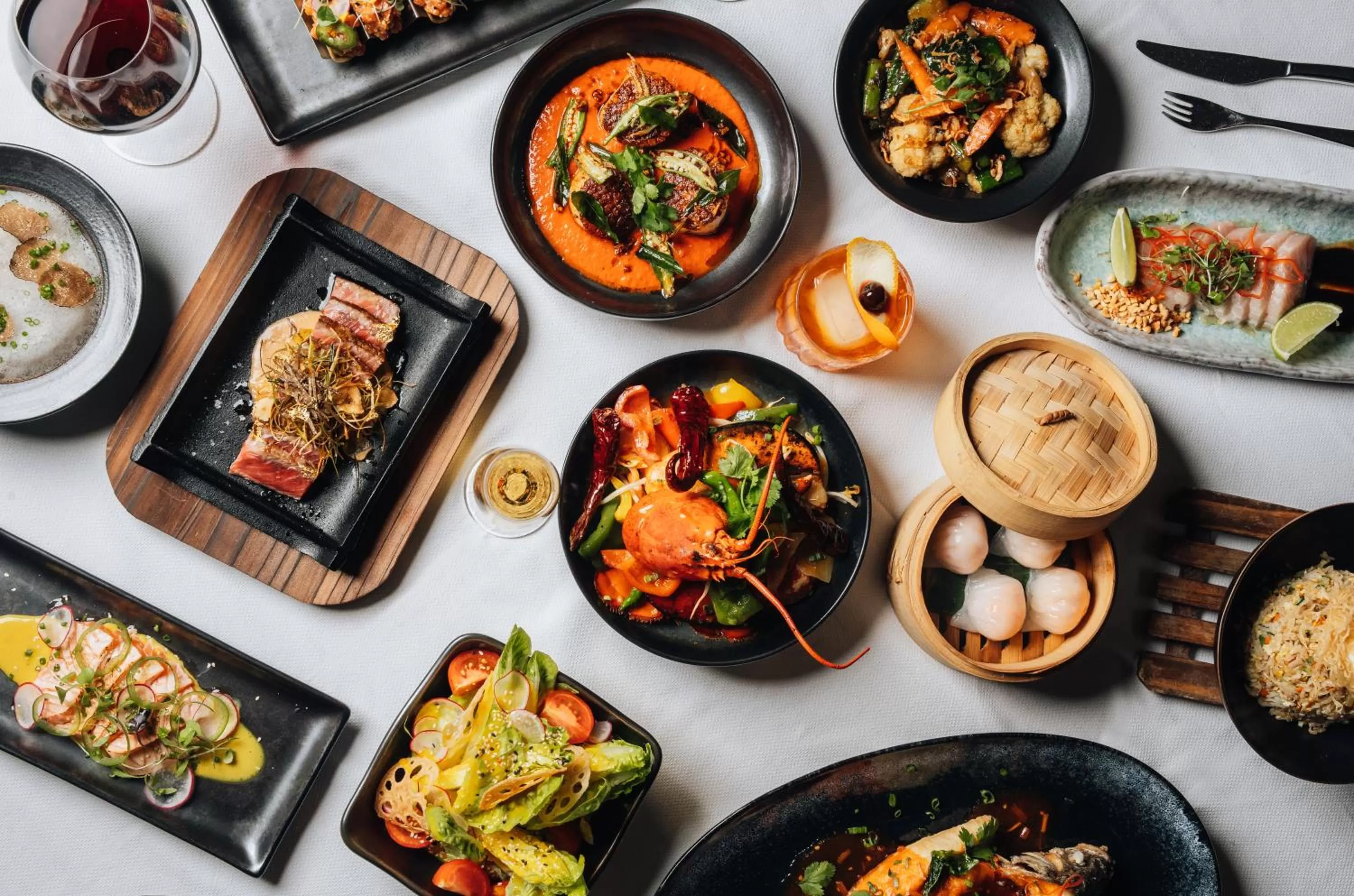 Food and drinks in The Setai, Miami Beach