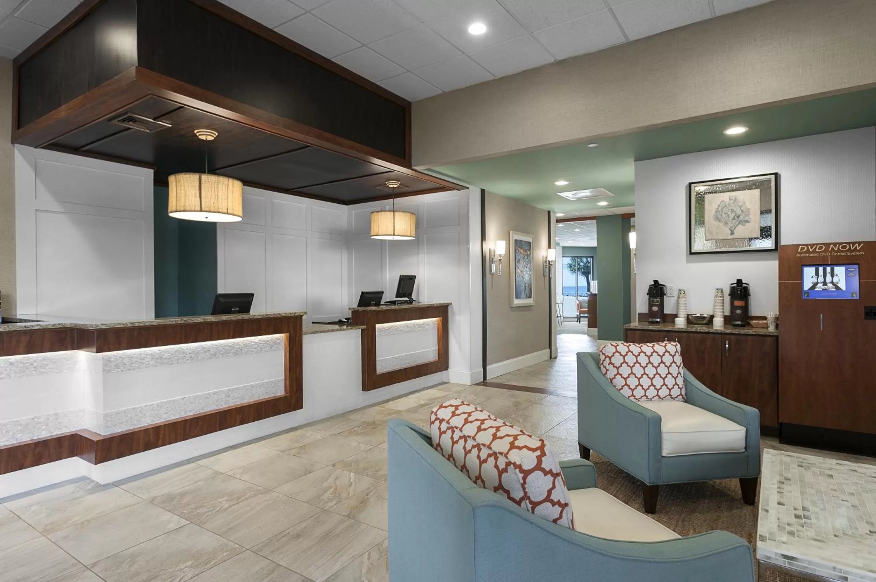 Lobby or reception in The Strand - A Boutique Resort