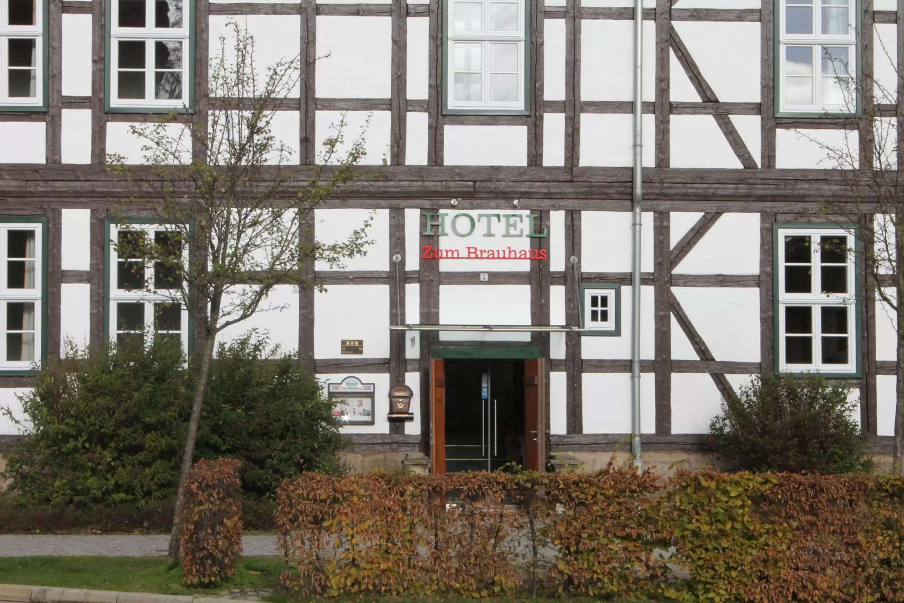 Facade/entrance in Hotel zum Brauhaus