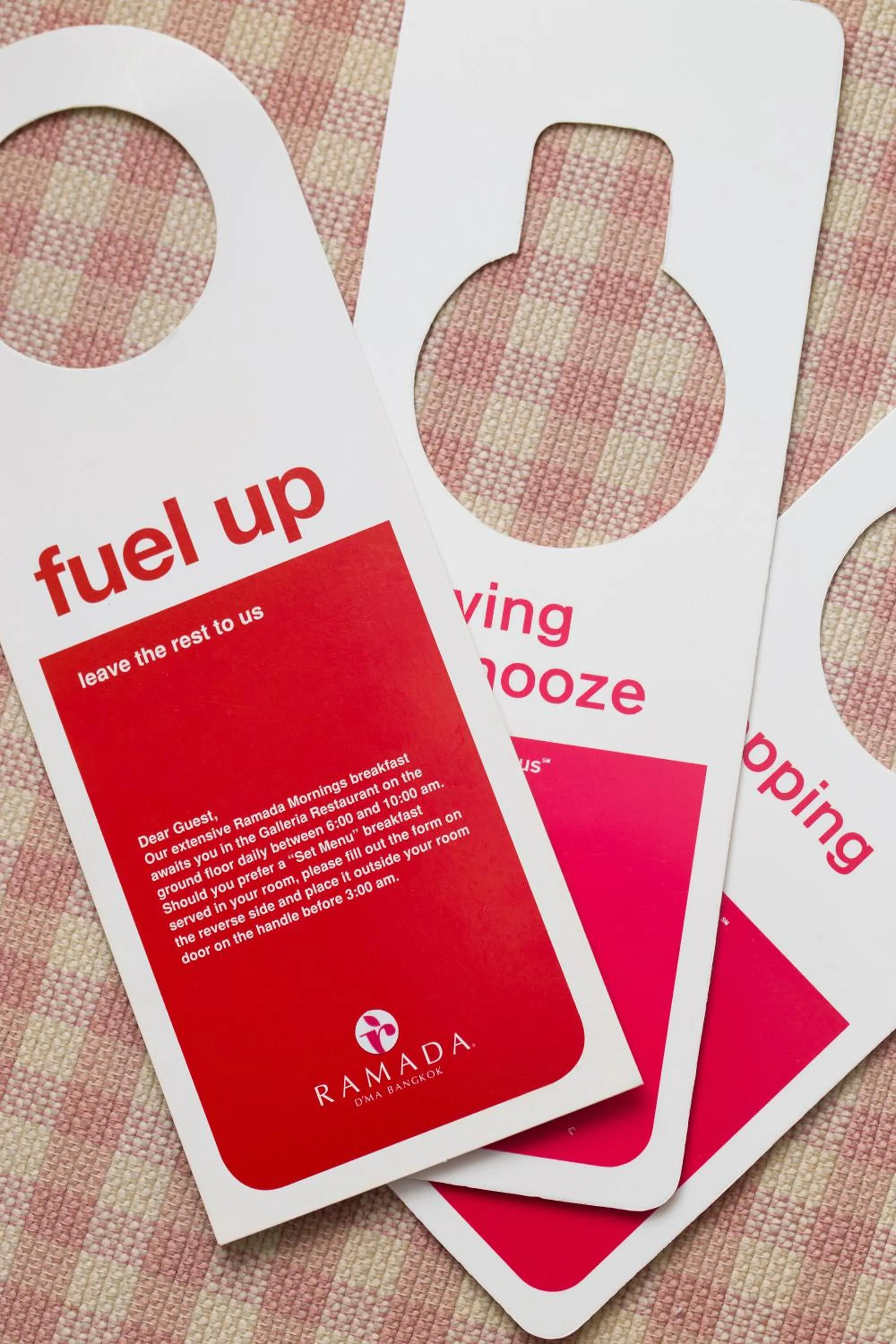 Property logo or sign in Ramada by Wyndham D MA Bangkok