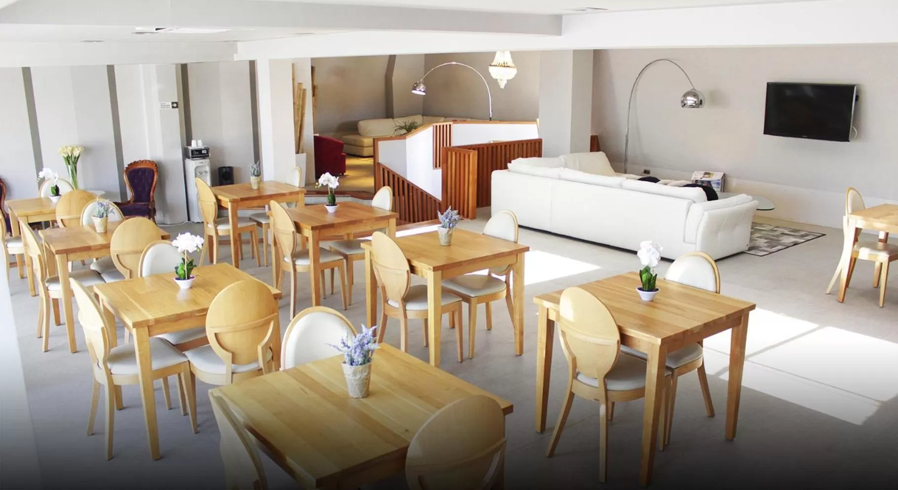 Communal lounge/ TV room in Hotel Las Terrazas Business