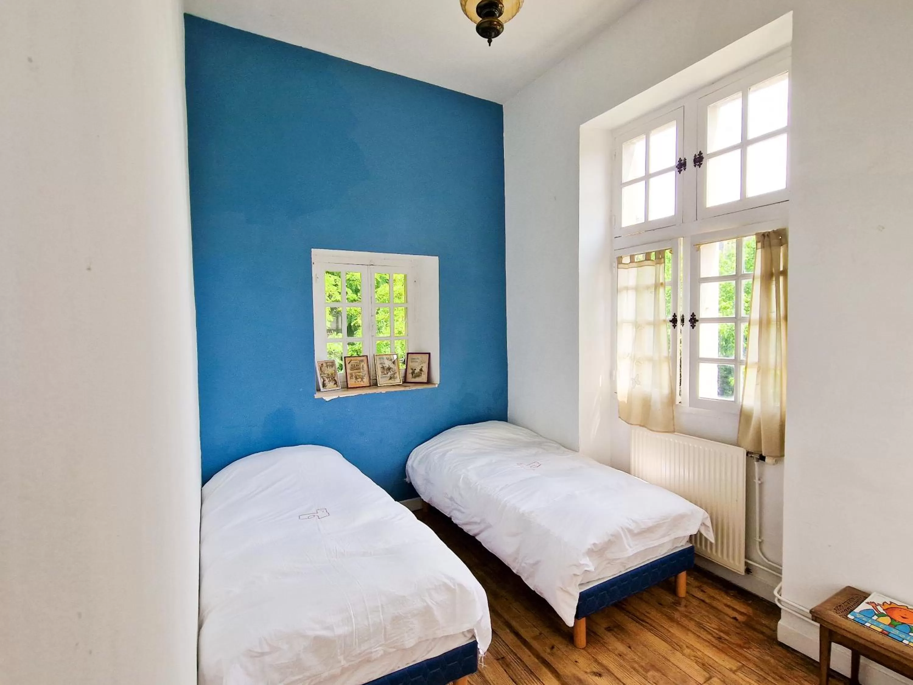 Bed in Chambres du Pont de la Légende