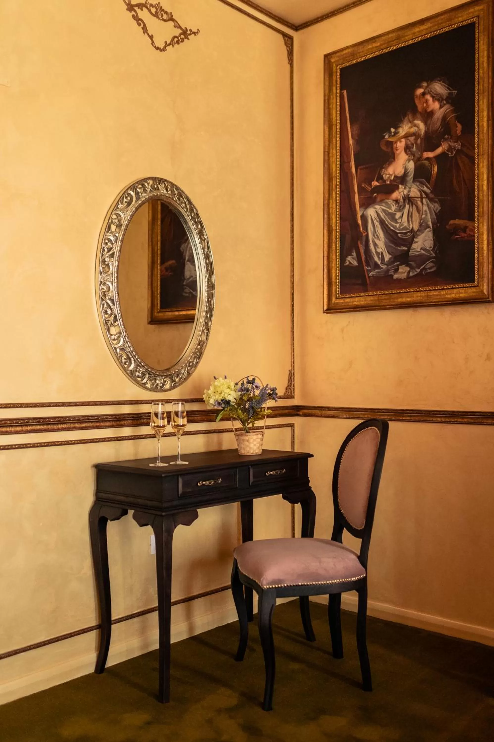 Decorative detail, Seating Area in Belle Epoque Boutique (Adult Only)