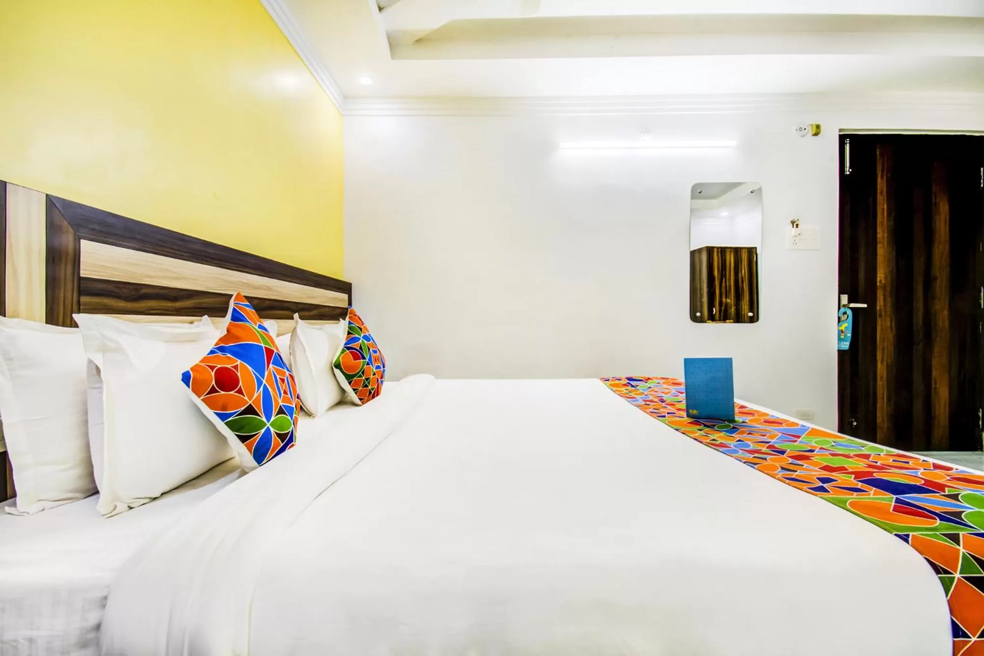 Bedroom, Bed in FabHotel Grand Sheela