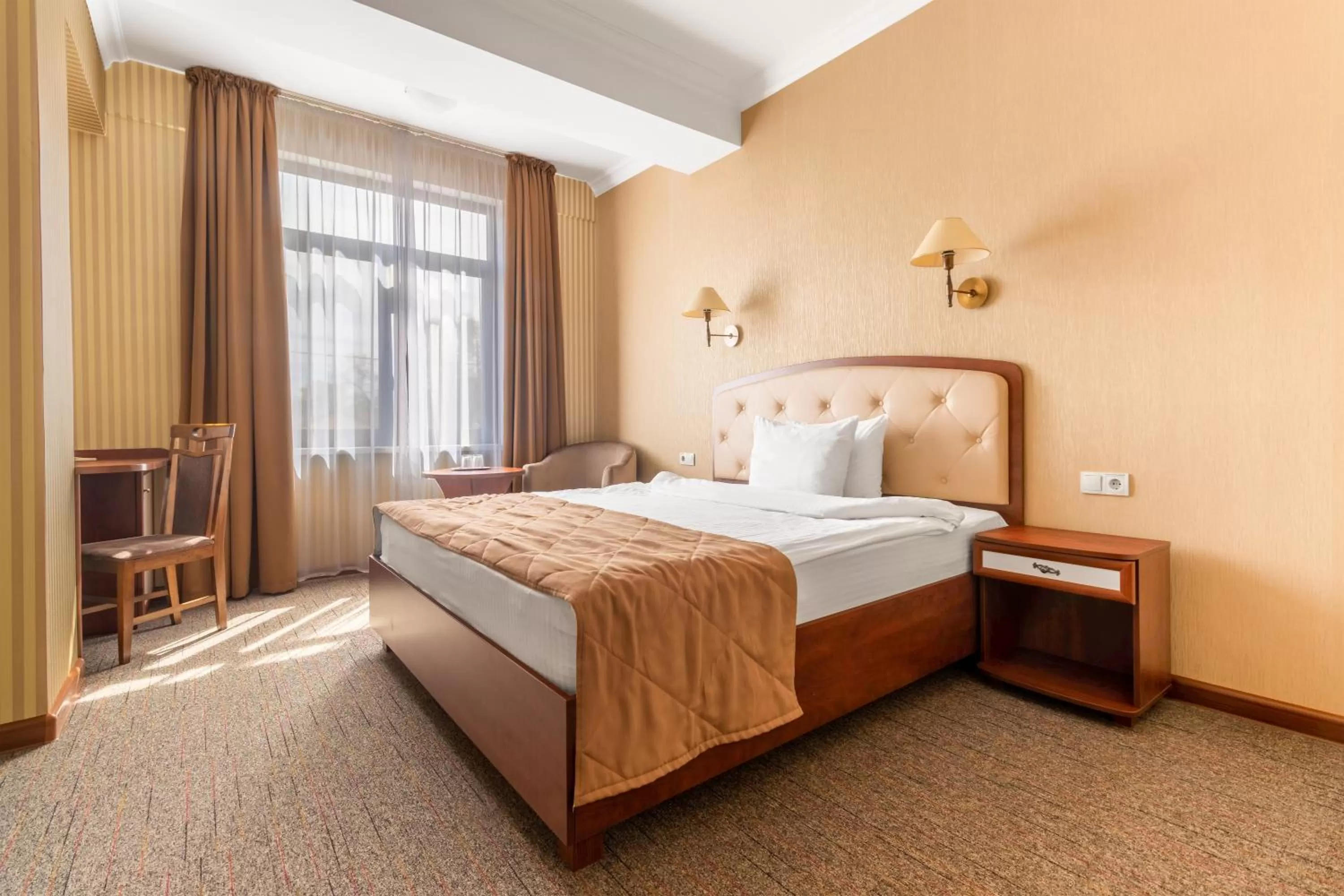 Bed in Regency Hotel