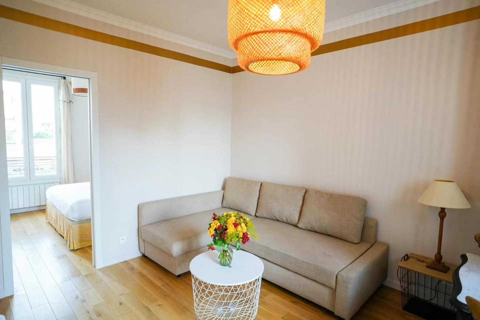 Living room in Villa Escudier Appart-hôtel