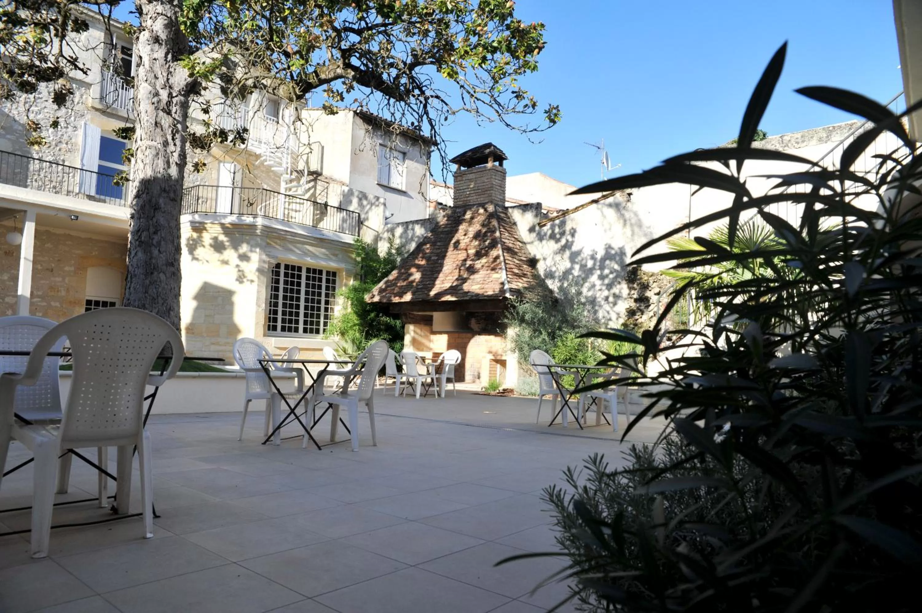 Patio in Grand Hôtel
