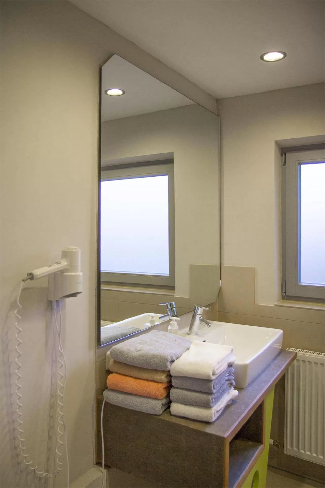 Shower in Biohotel Spöktal