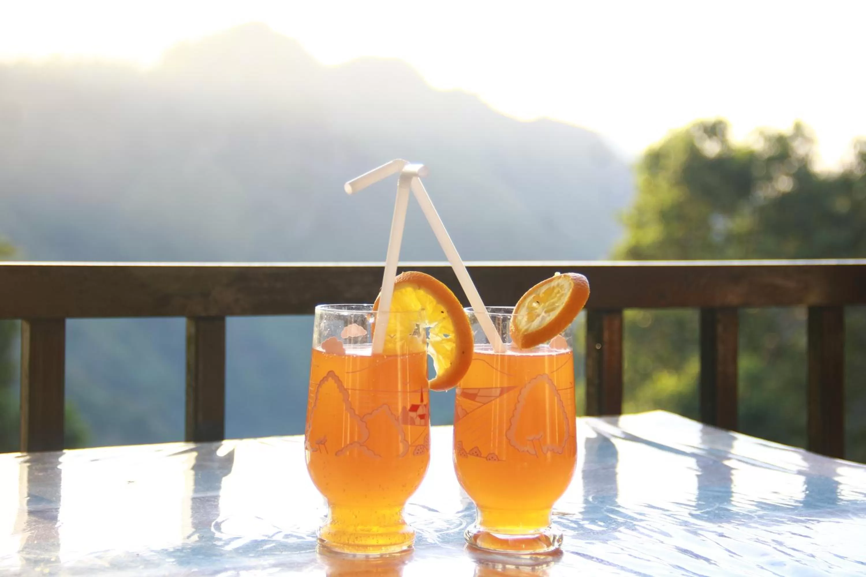 Natural landscape, Drinks in Different View