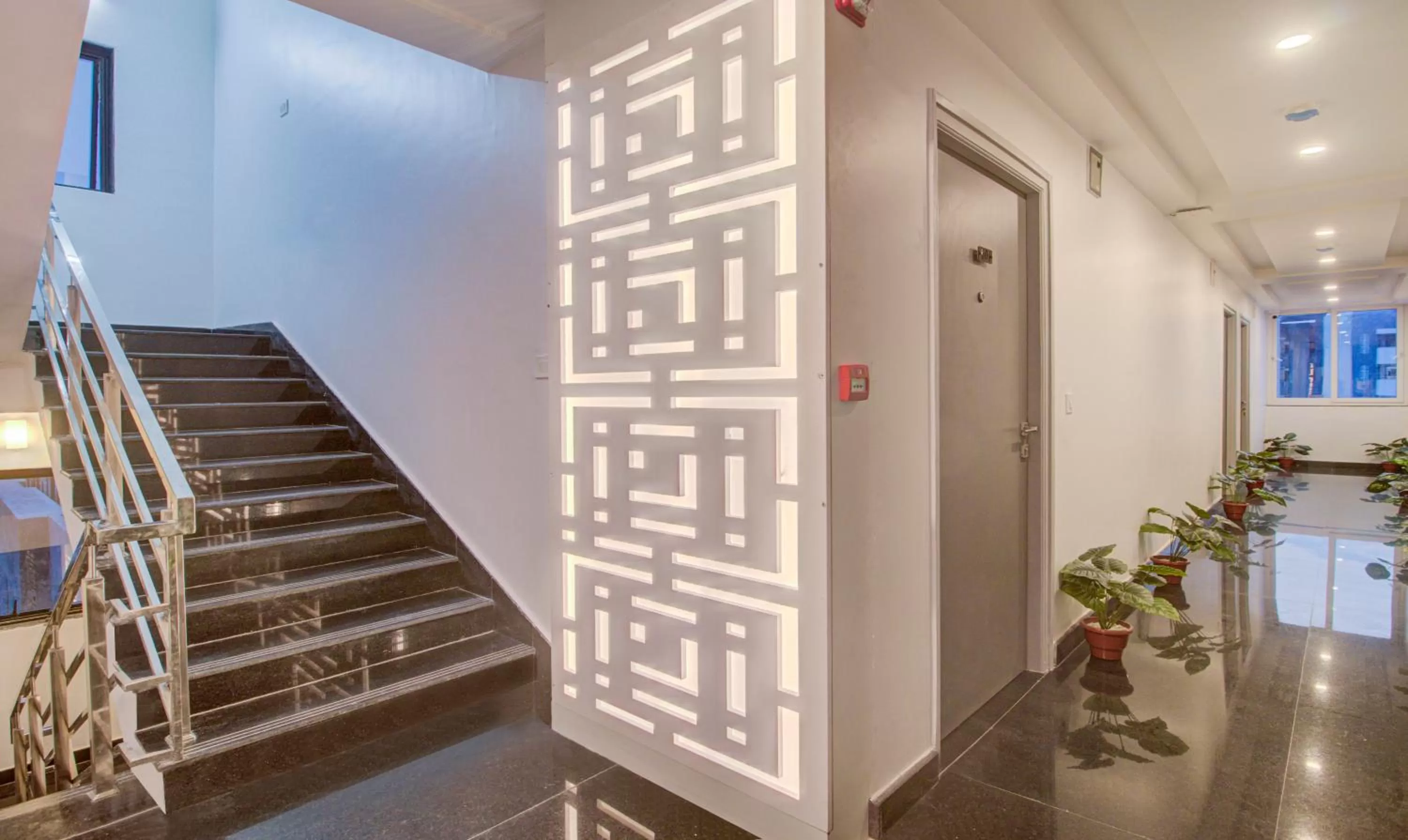 Lobby or reception in Treebo De Alphabet Kondapur