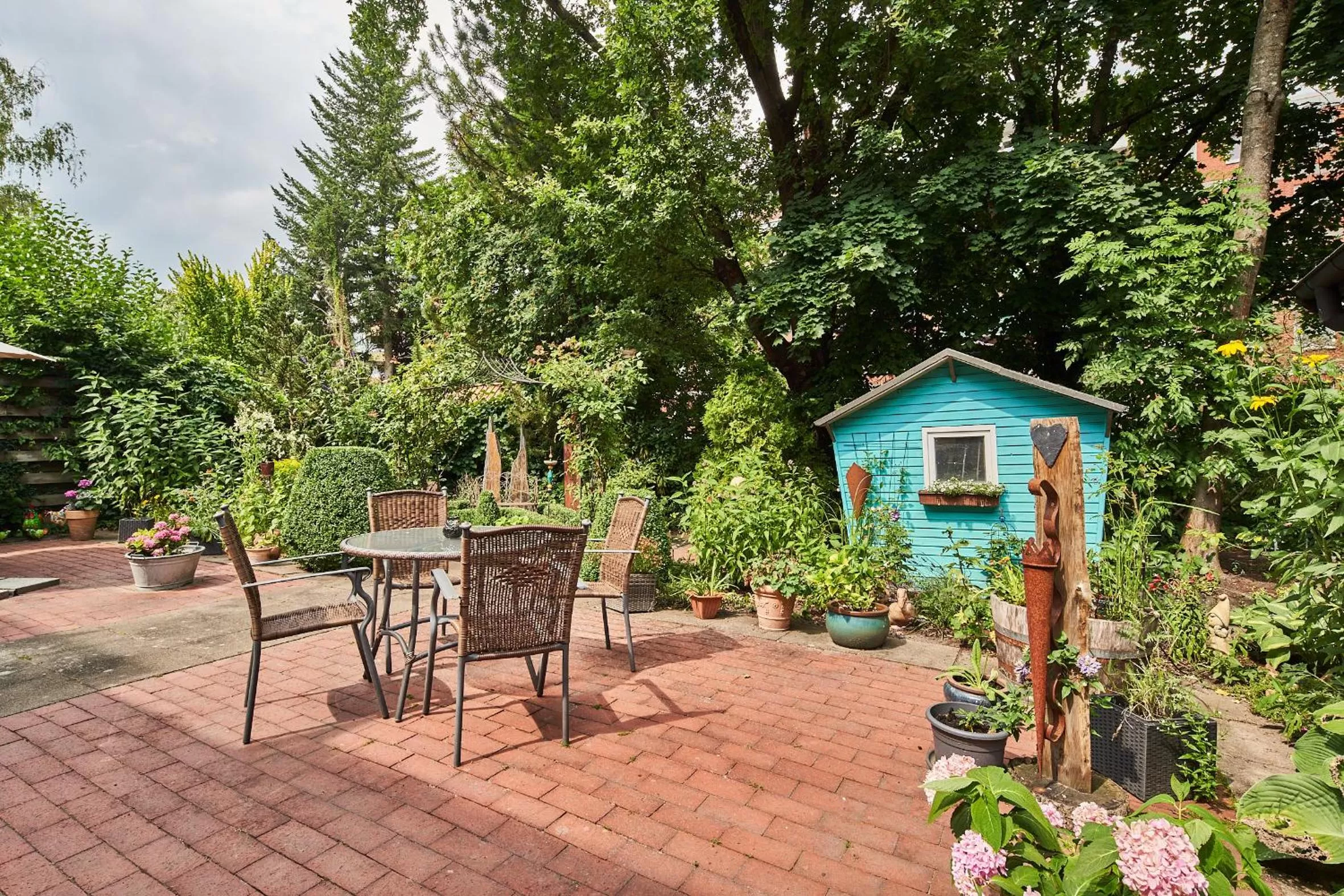 Garden in Hotel St. Georg Garni