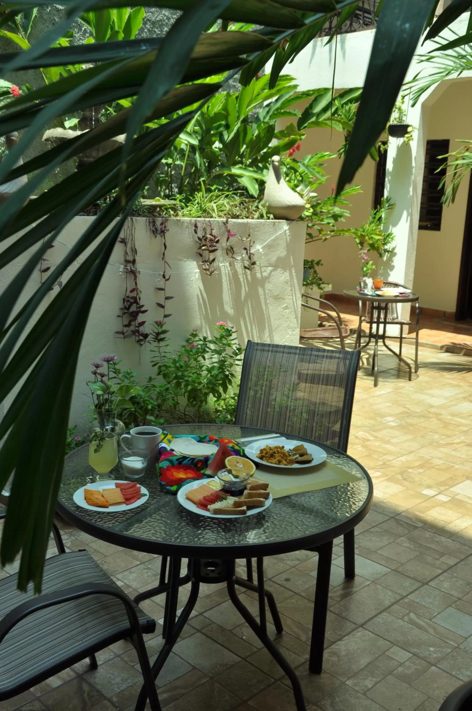 Breakfast in Posada Kin