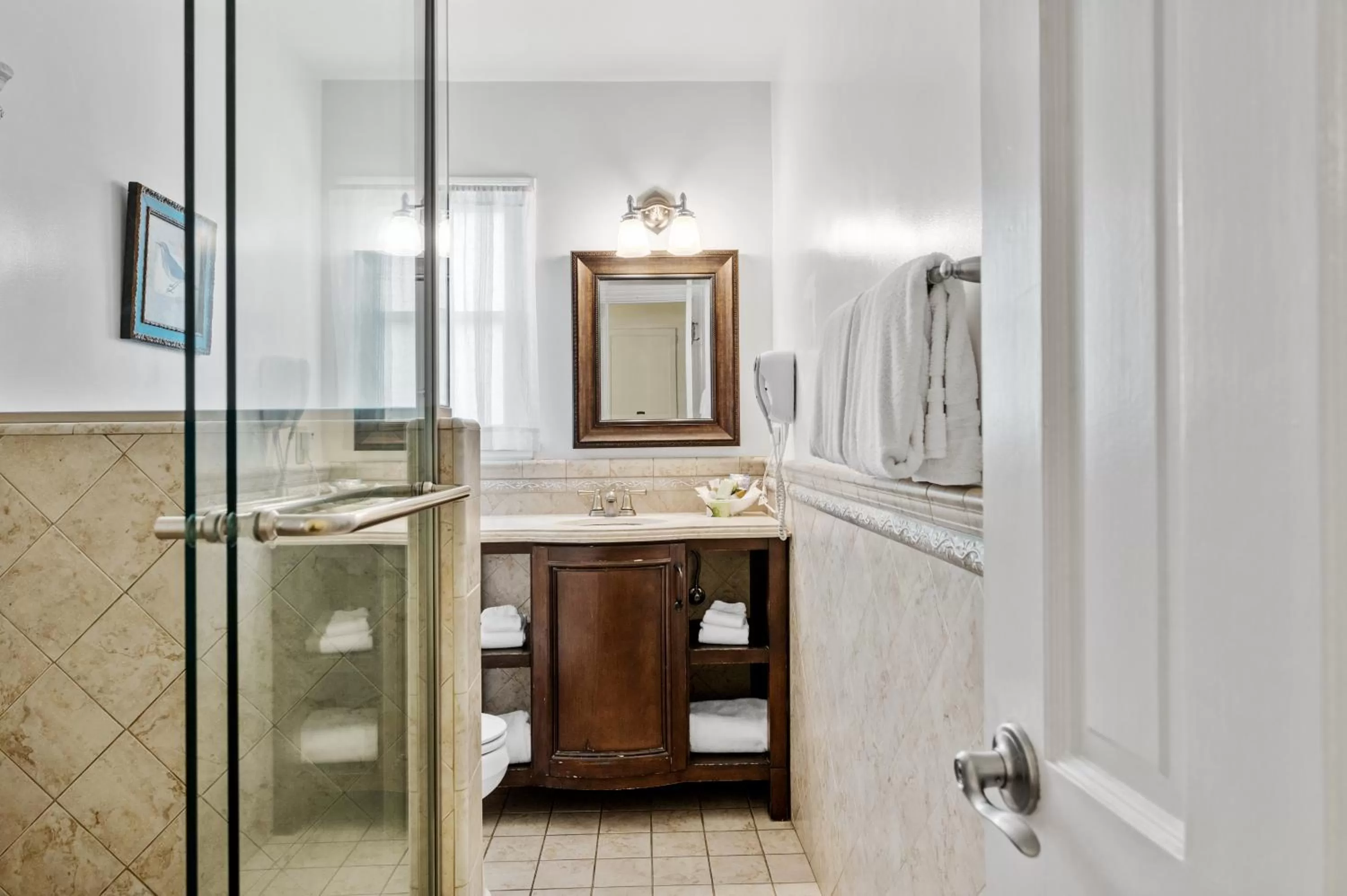 Bathroom in Lavender Inn by the Sea