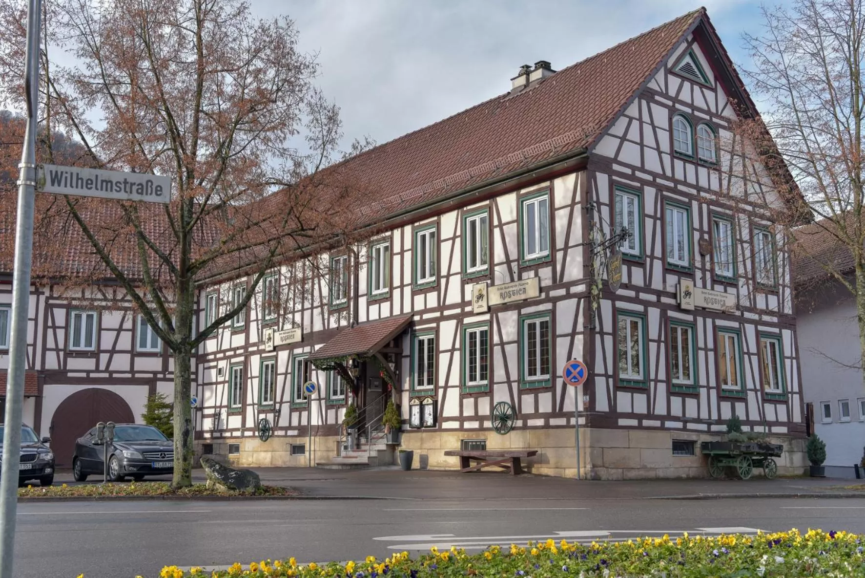 Property Building in Hotel Ristorante Rostica