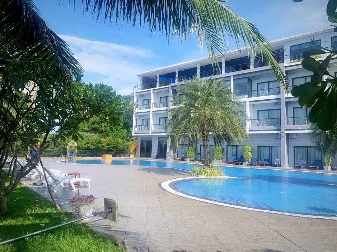 Pool view in KEP BAY HOTEL & RESORT